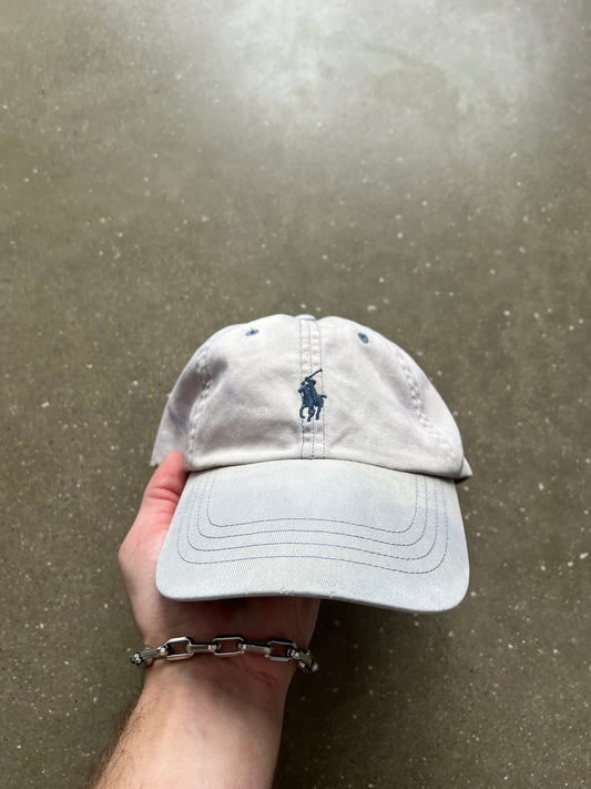 Vintage Faded Blue Polo Hat