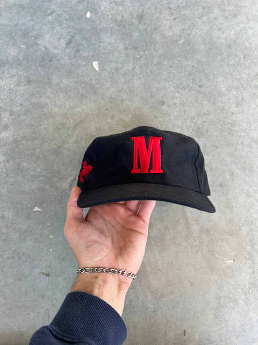 Vintage Black Marlboro Cigarettes Hat