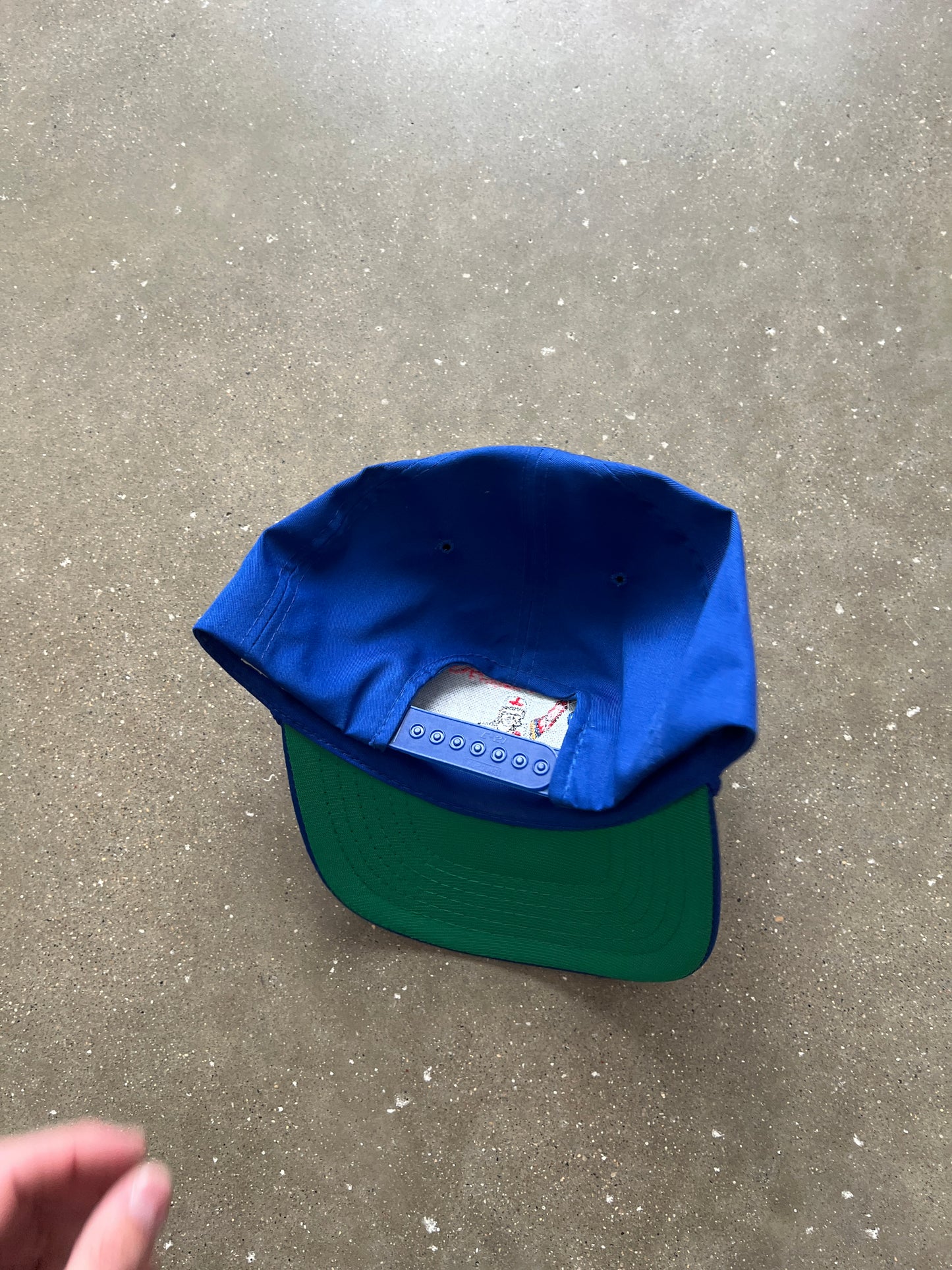 Vintage Blue Bill Elliot Hat