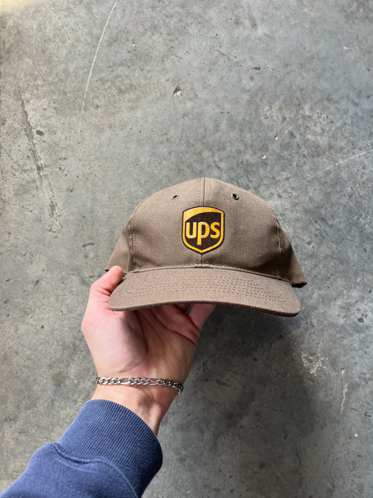 Vintage Brown UPS Hat