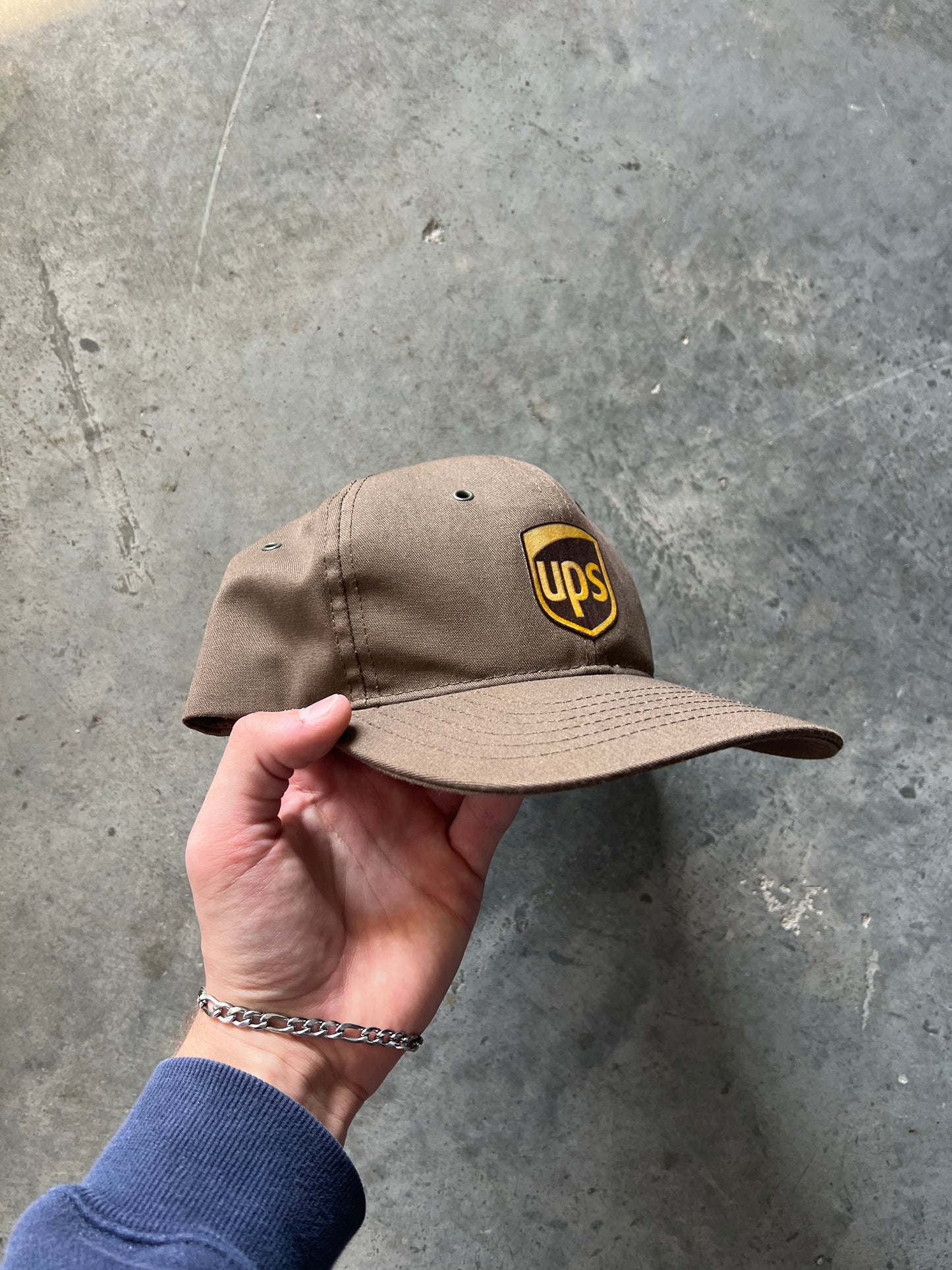 Vintage Brown UPS Hat