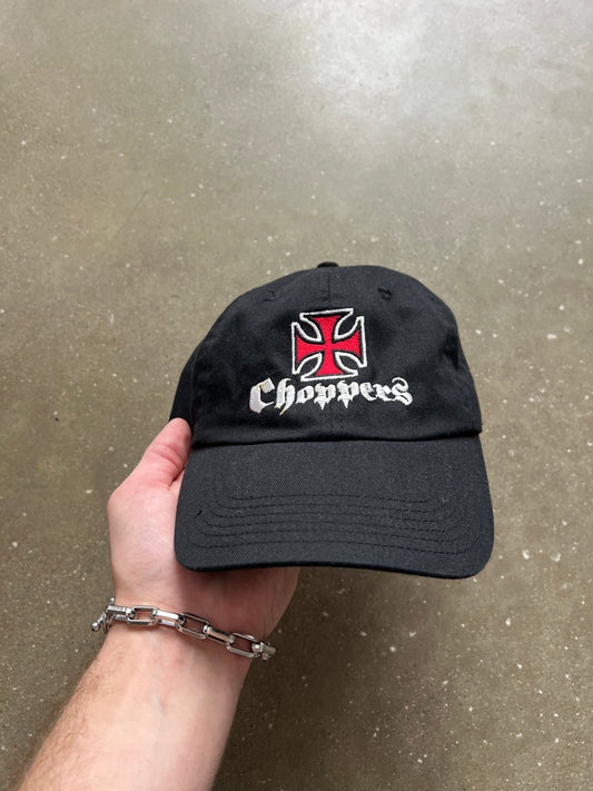 Vintage Black West Coast Choppers Snapback Hat