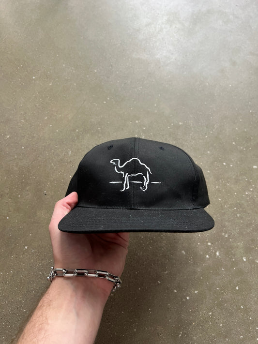 Vintage Black Camel Logo Hat