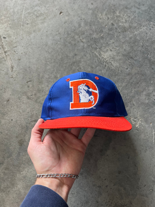 Vintage Blue Denver Broncos Hat