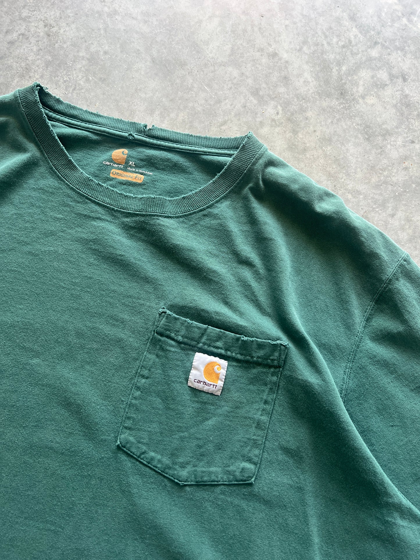 Vintage Green Carhartt Shirt - XXL