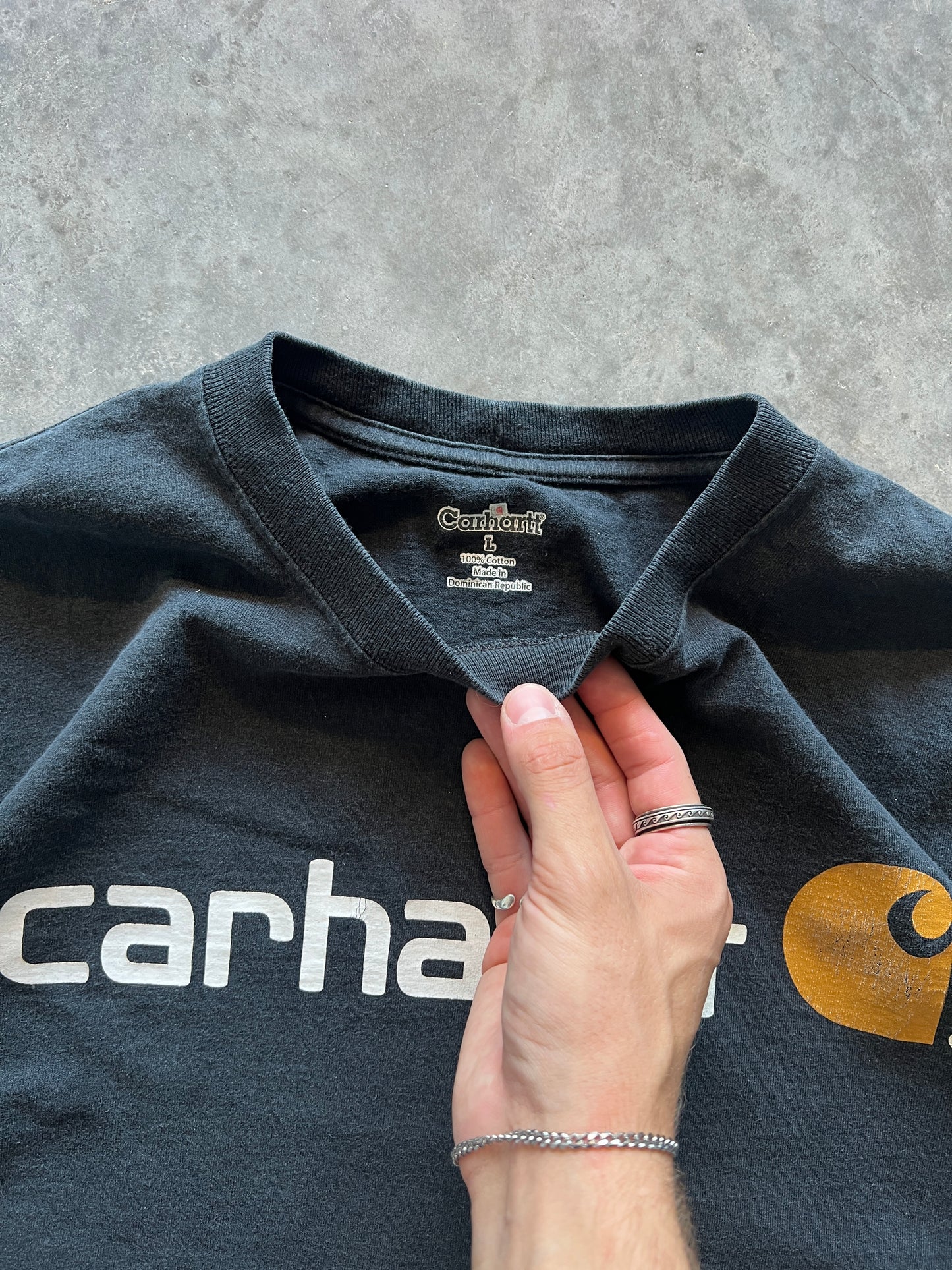 Vintage Black Carhartt Shirt - XL