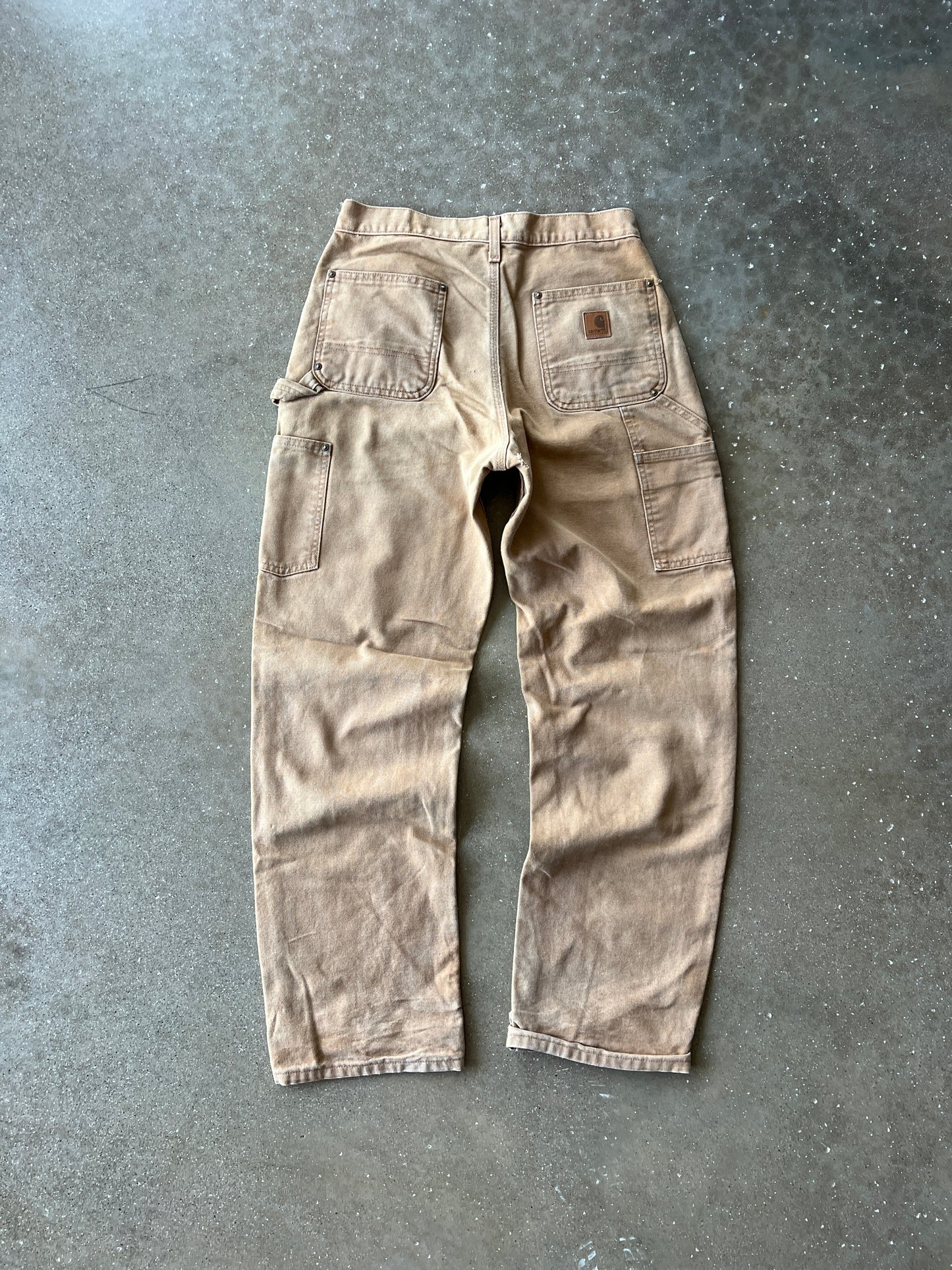Vintage Tan Carhartt Double Knee Pants - 30x32
