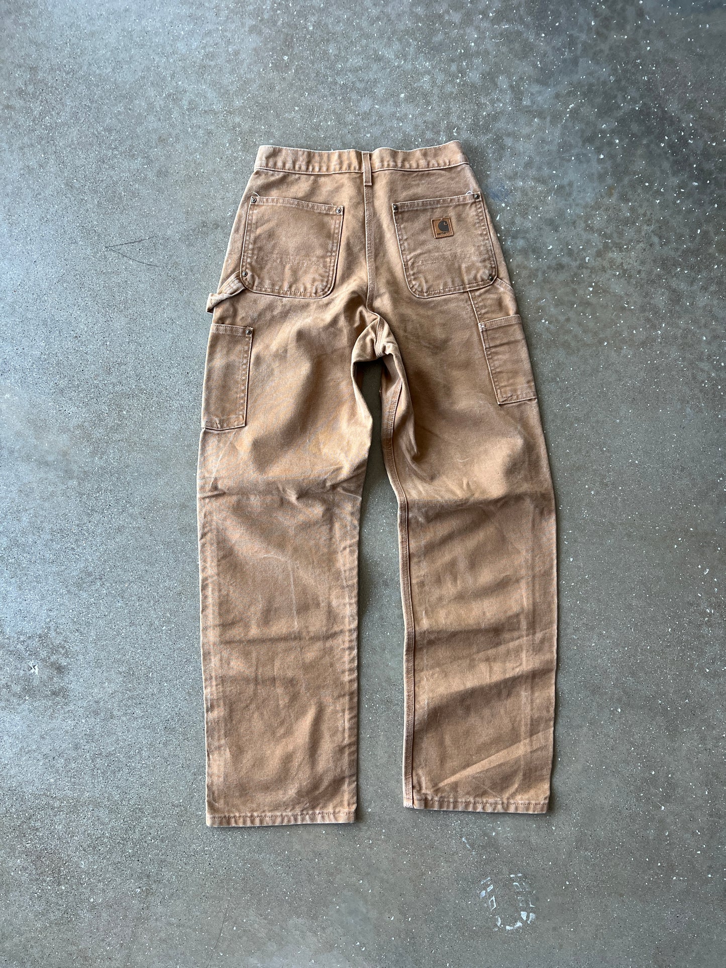 Vintage Tan Carhartt Double Knee Pants - 28x32