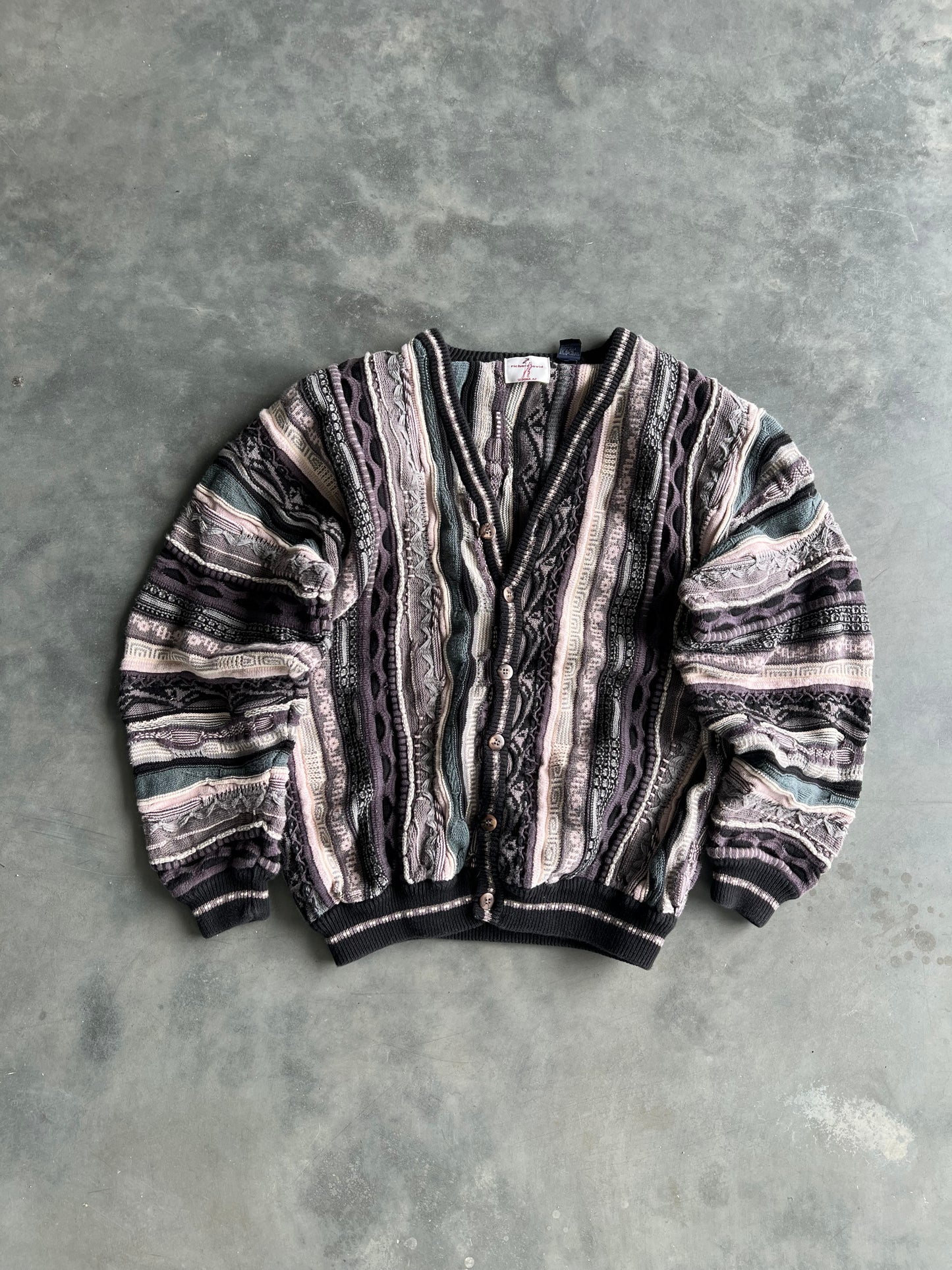 Vintage 90s Green Coogie Style Tundra Sweater - L