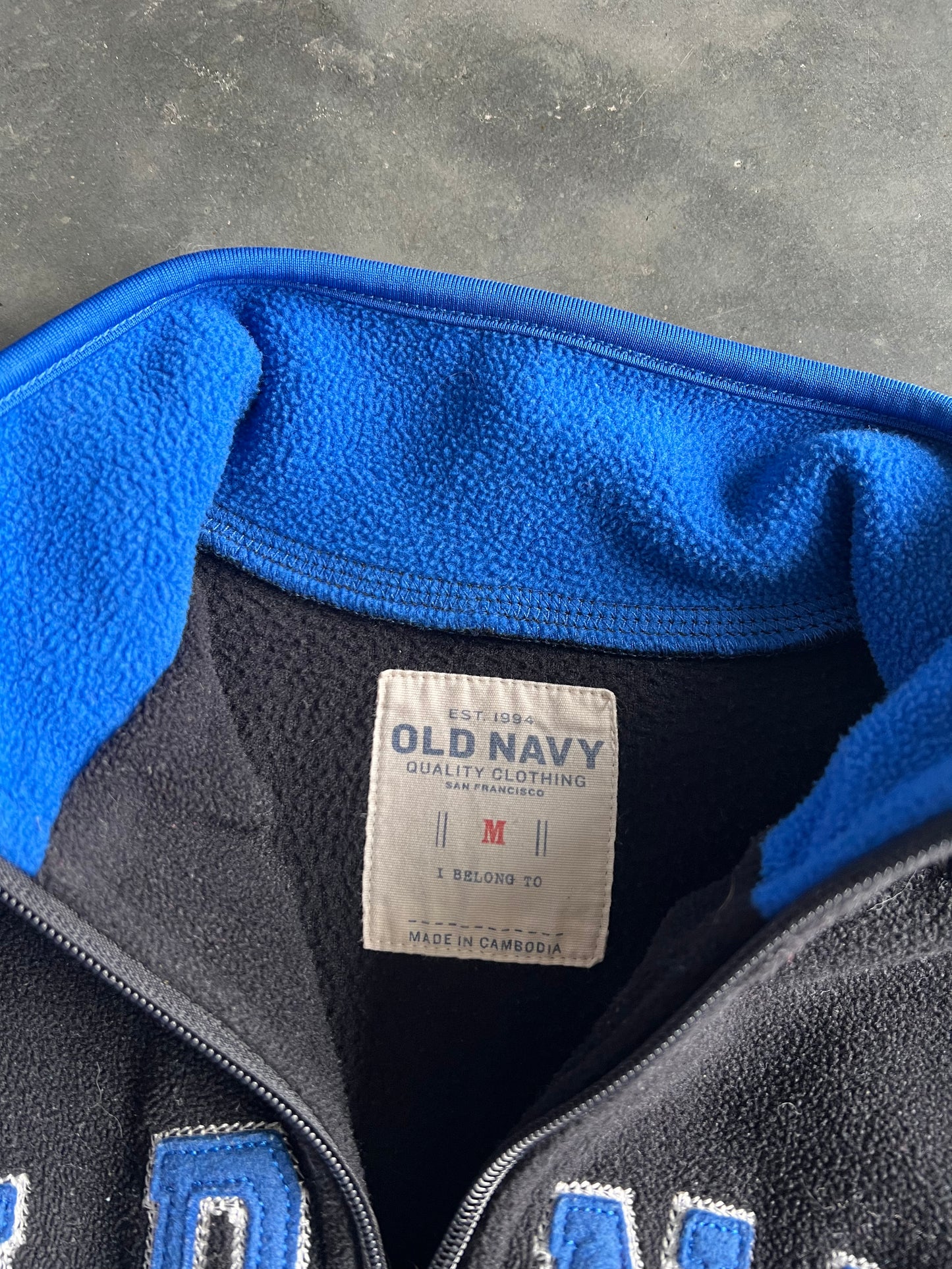 Vintage Black Old Navy Fleece - YM