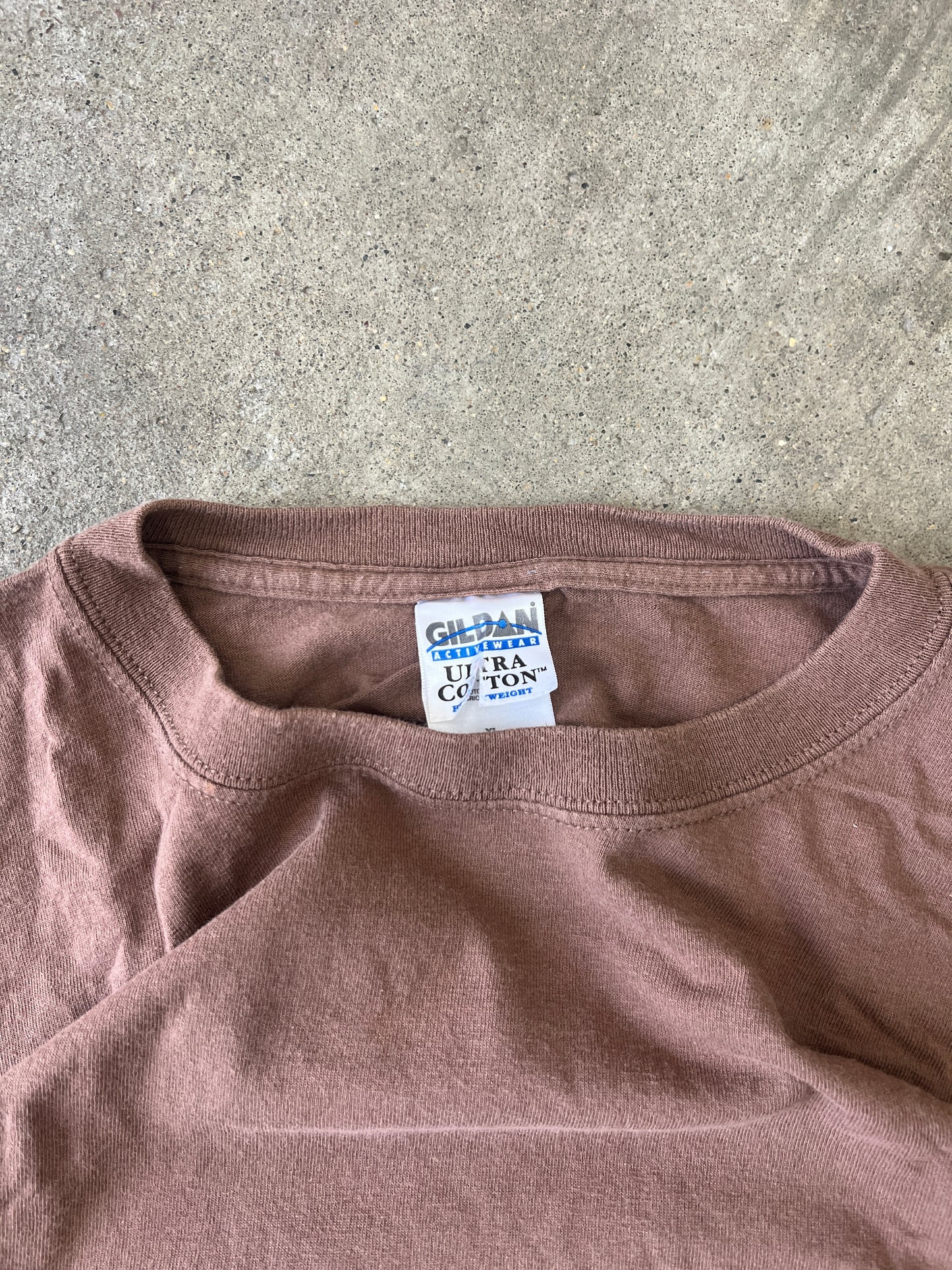 Vintage Brown Blank Shirt - XL