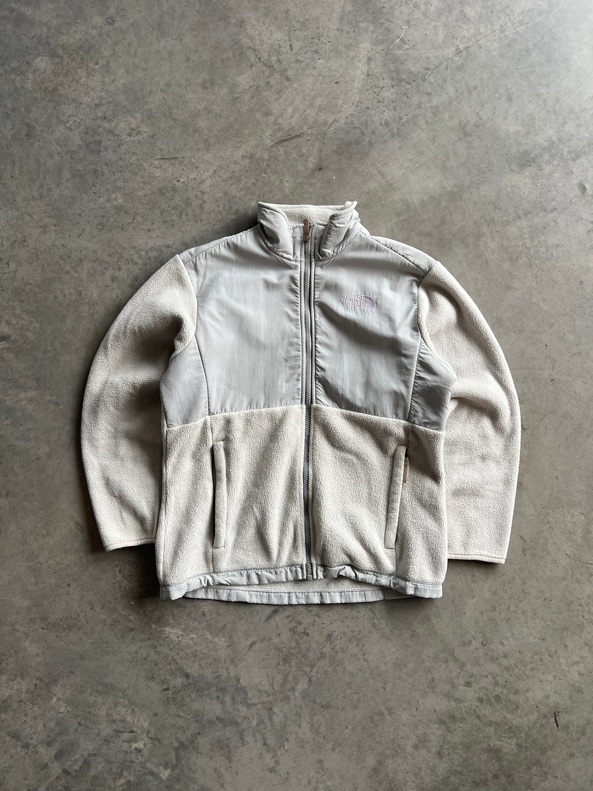 Vintage Light Blue The North Face Fleece - S