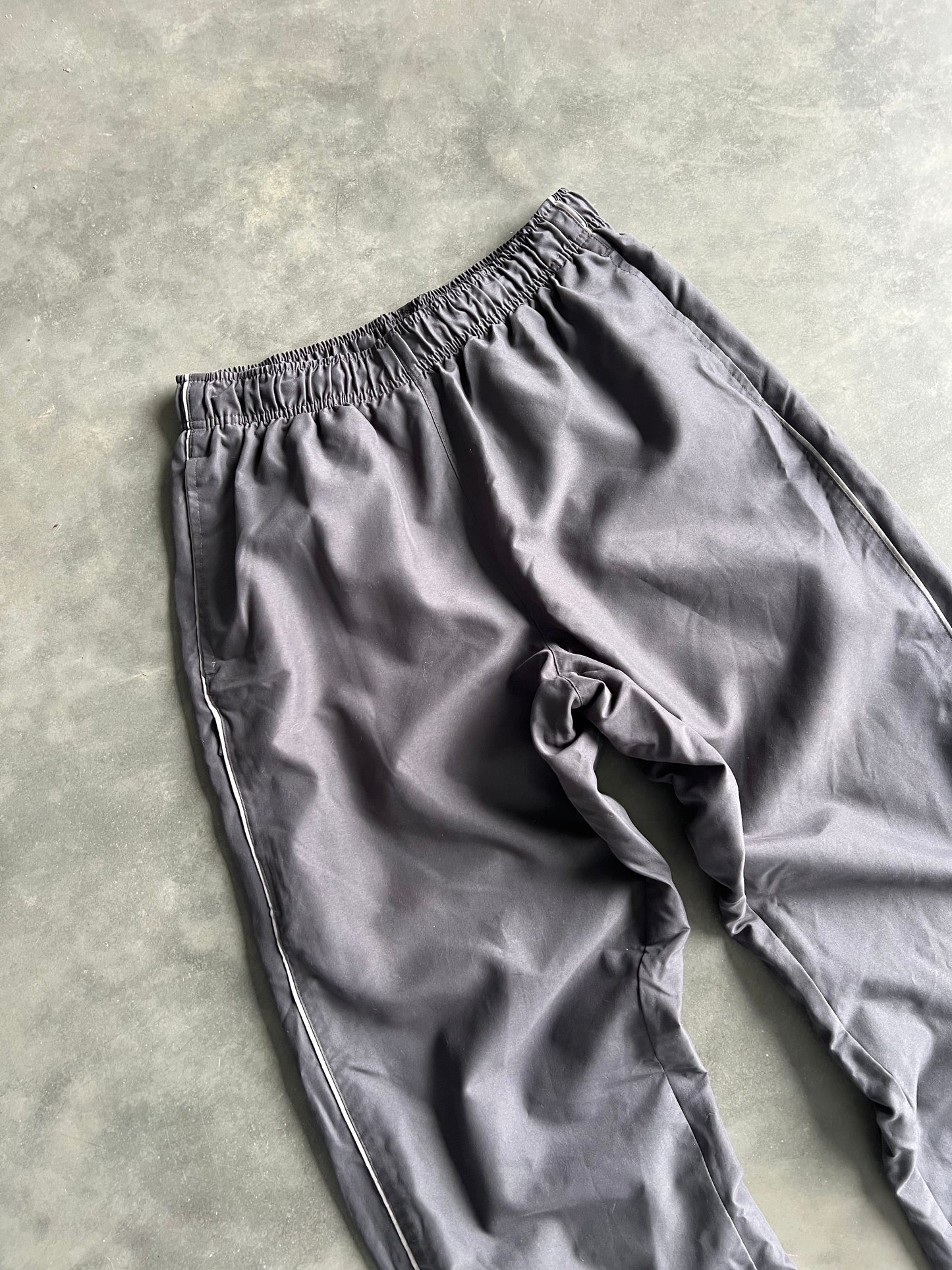 Vintage Grey Tek Gear Baggy Track Pants - M