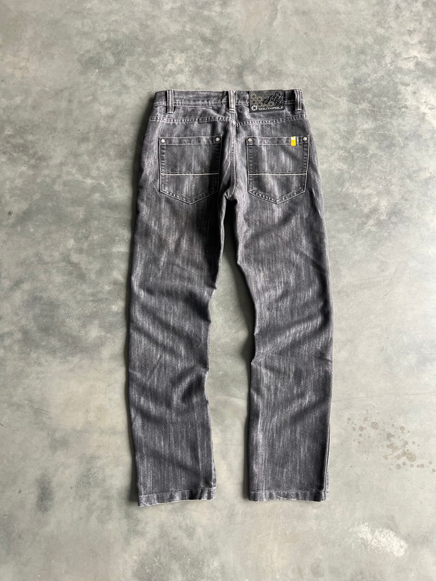 Vintage Black South Pole Baggy Jeans - 30x30
