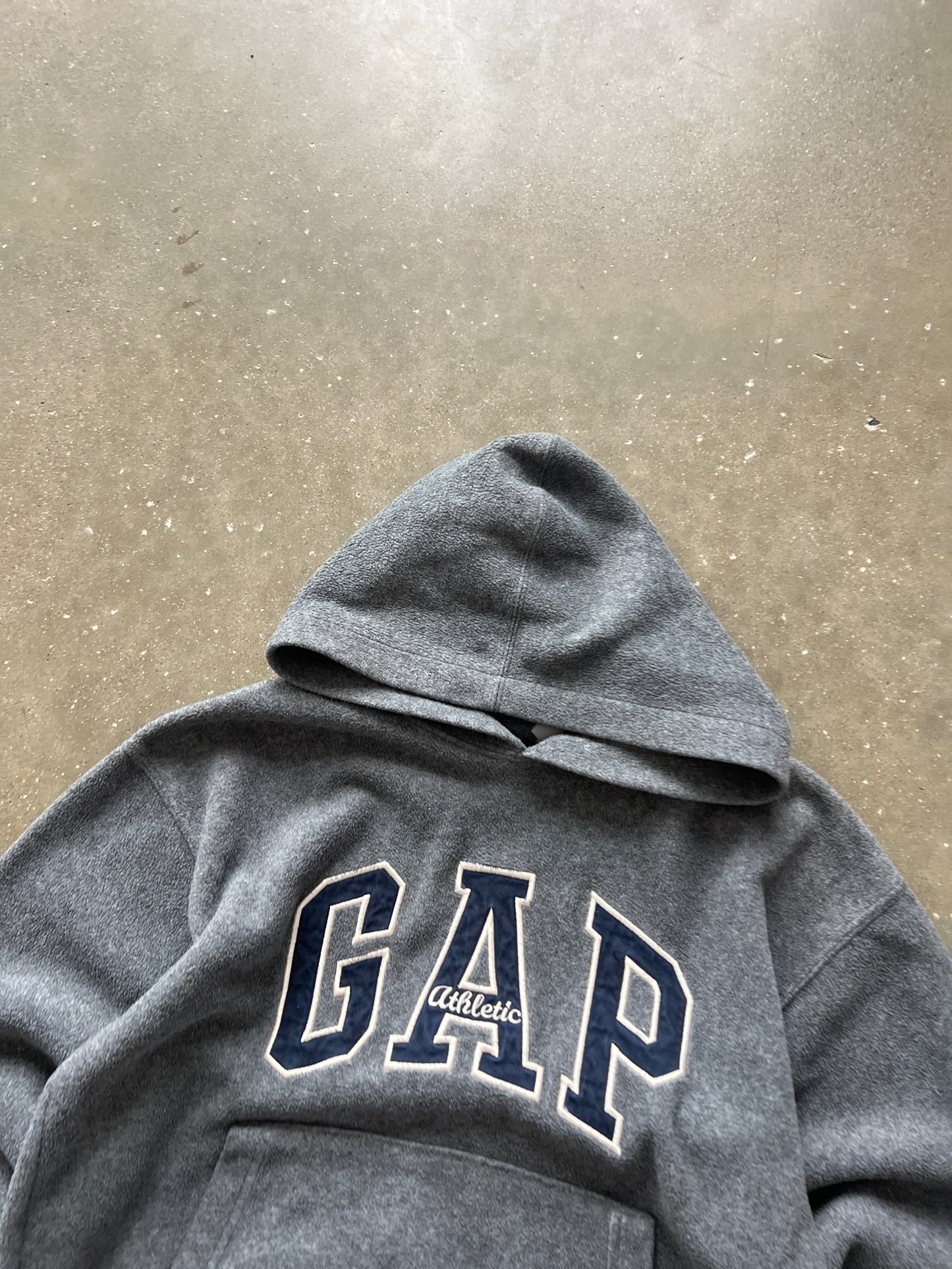 Vintage Grey Gap Hoodie - XS