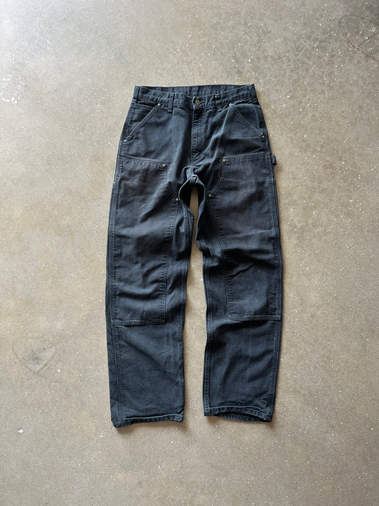 Vintage Black Carhartt Double Knee Pants - 32x34