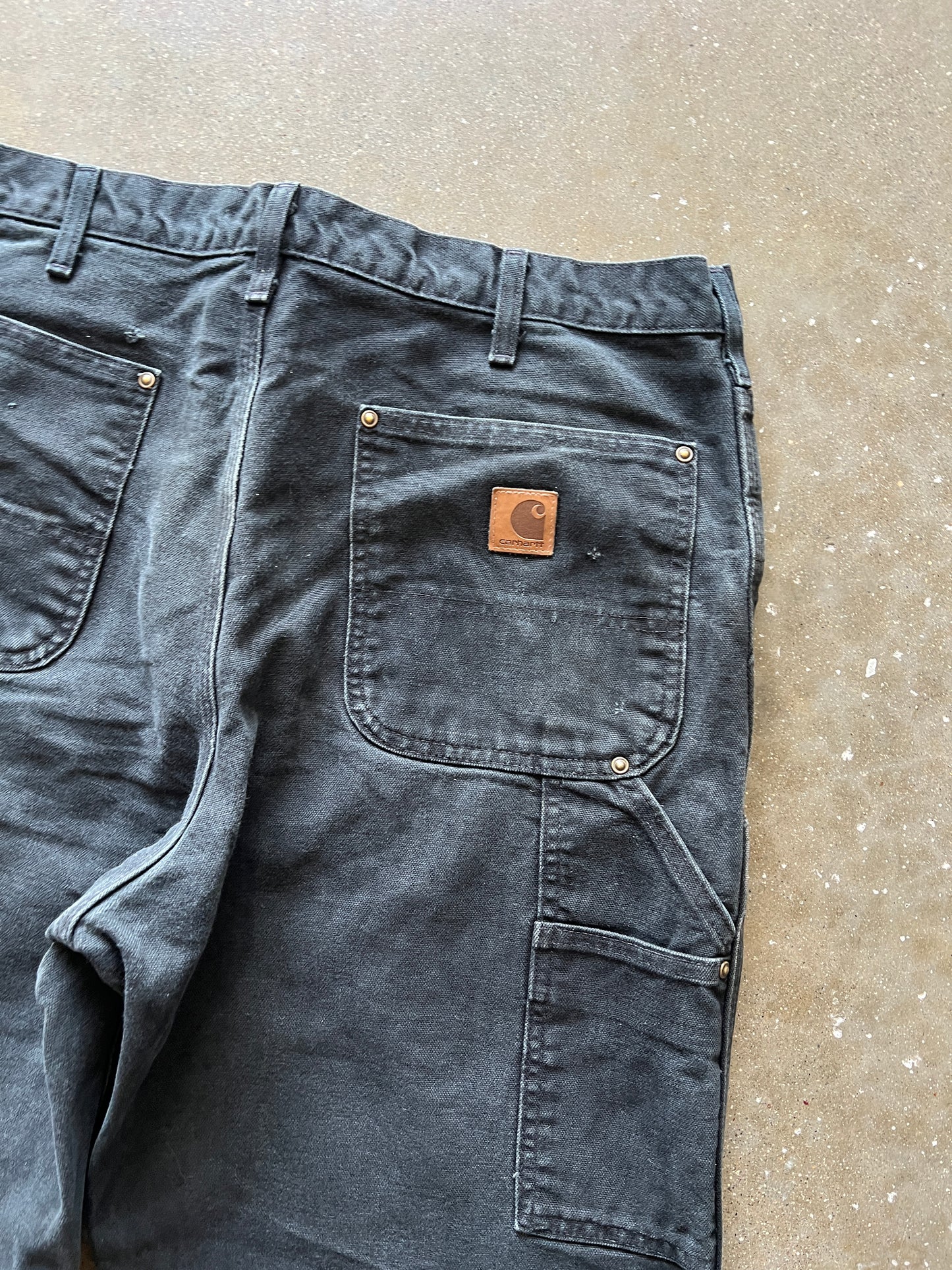 Vintage Black Carhartt Double Knee Pants - 34x32