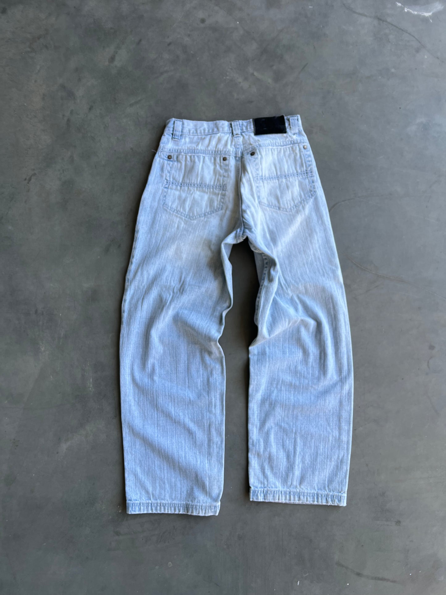 Vintage Faded Blue SouthPole Baggy Pants - 28