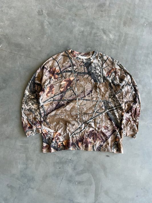 Vintage RealTree Camo Longsleeve Shirt - XL
