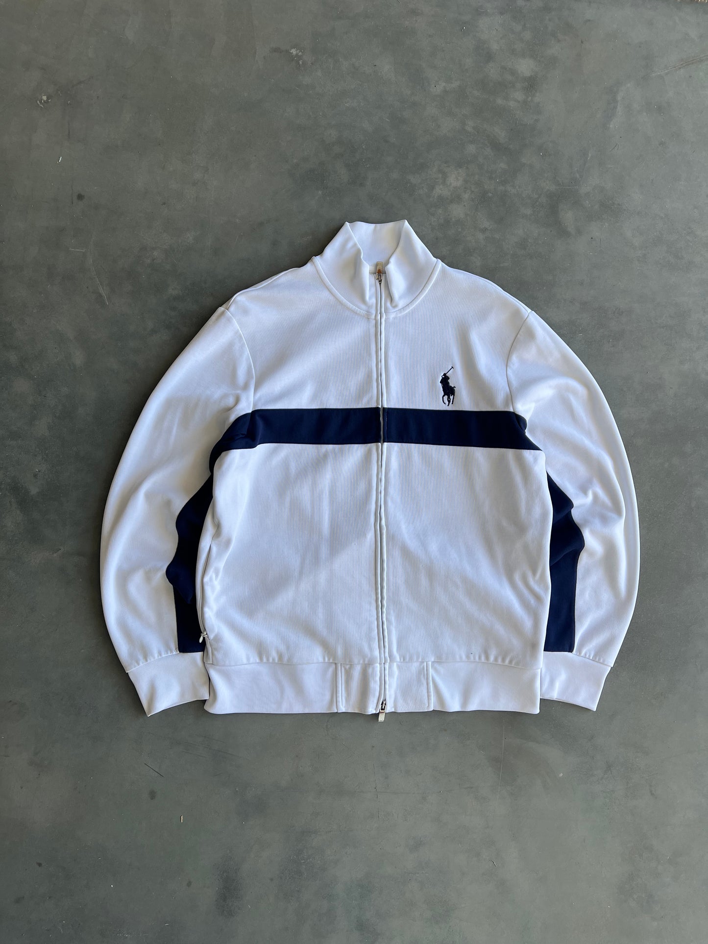 Vintage Big Pony Polo Zip Up Sweater - L