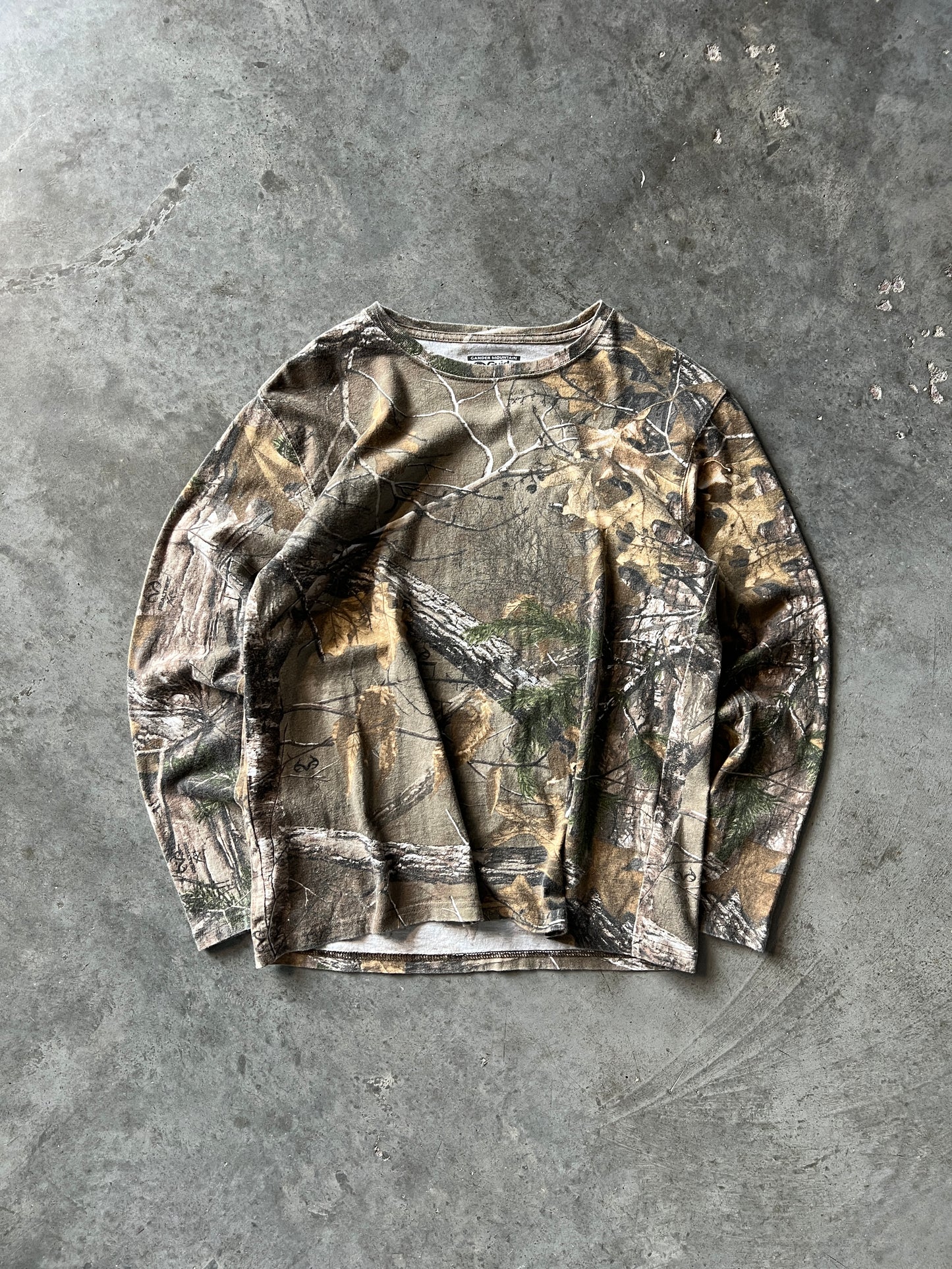 Vintage Real Tree Camo Longsleeve Shirt - S