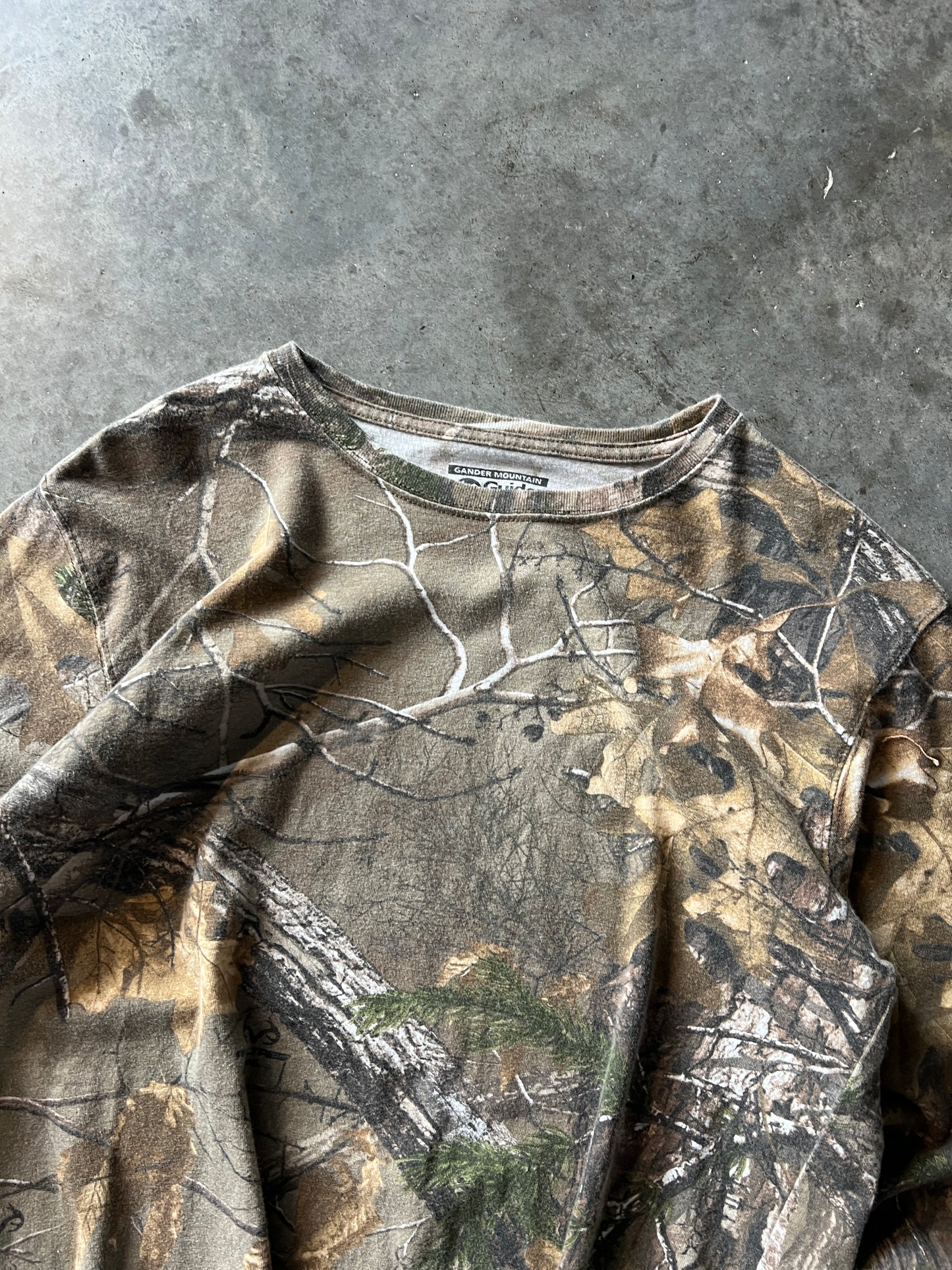 Vintage Real Tree Camo Longsleeve Shirt - S