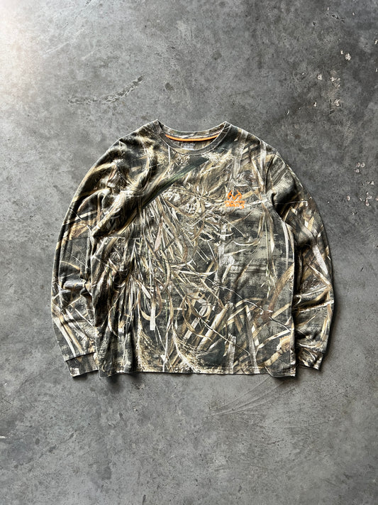 Vintage Real Tree Camo Longsleeve Shirt - L