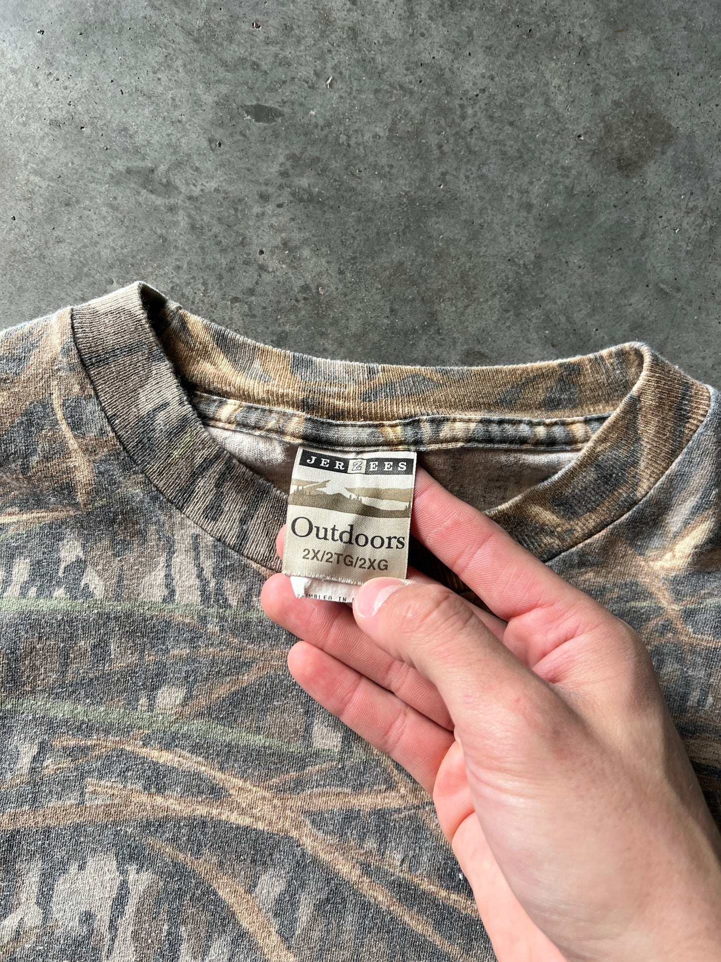 Vintage Real Tree Camo Longsleeve Shirt - XL