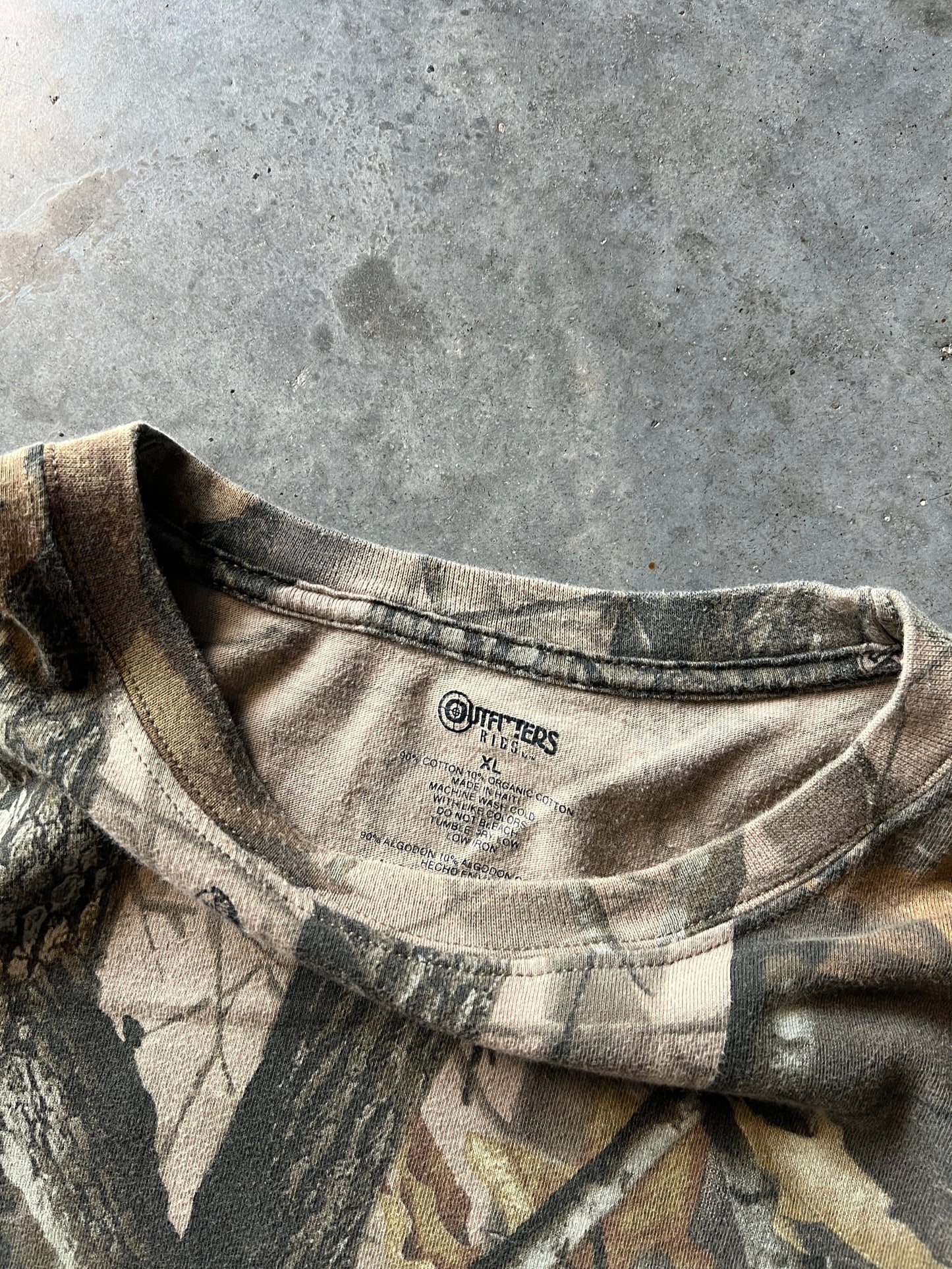 Vintage Real Tree Camo Longsleeve Shirt - L