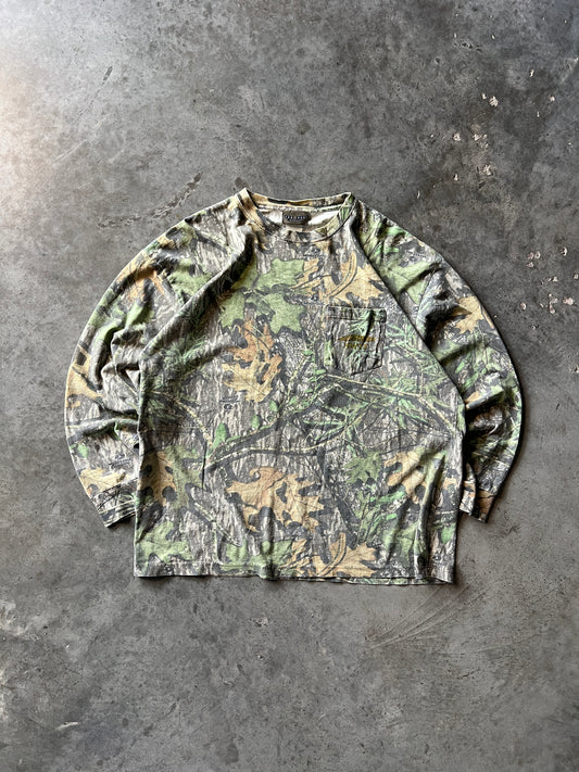 Vintage Real Tree Camo Longsleeve Shirt - L