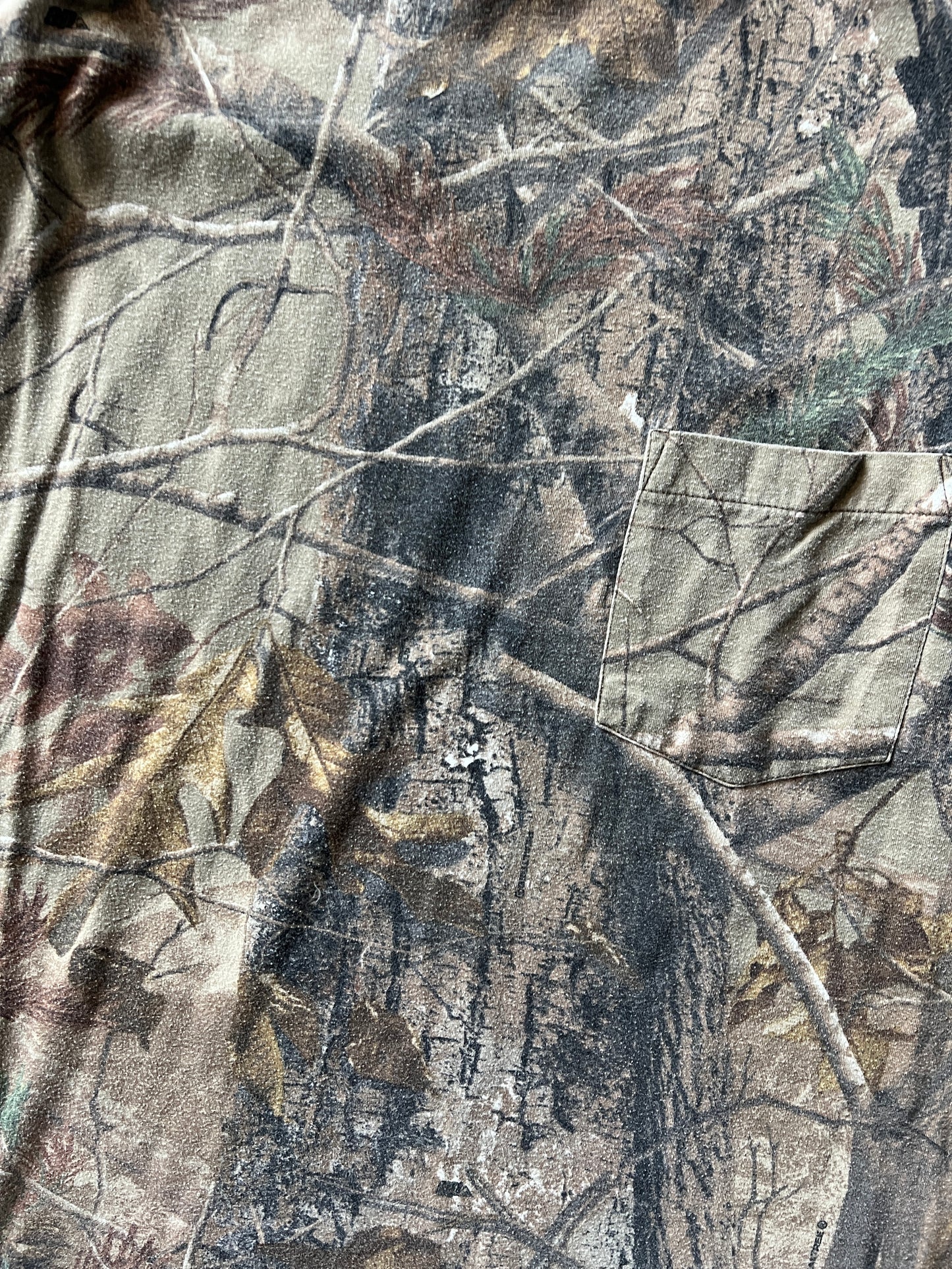 Vintage Dusty Woodland Camo Longsleeve - XL