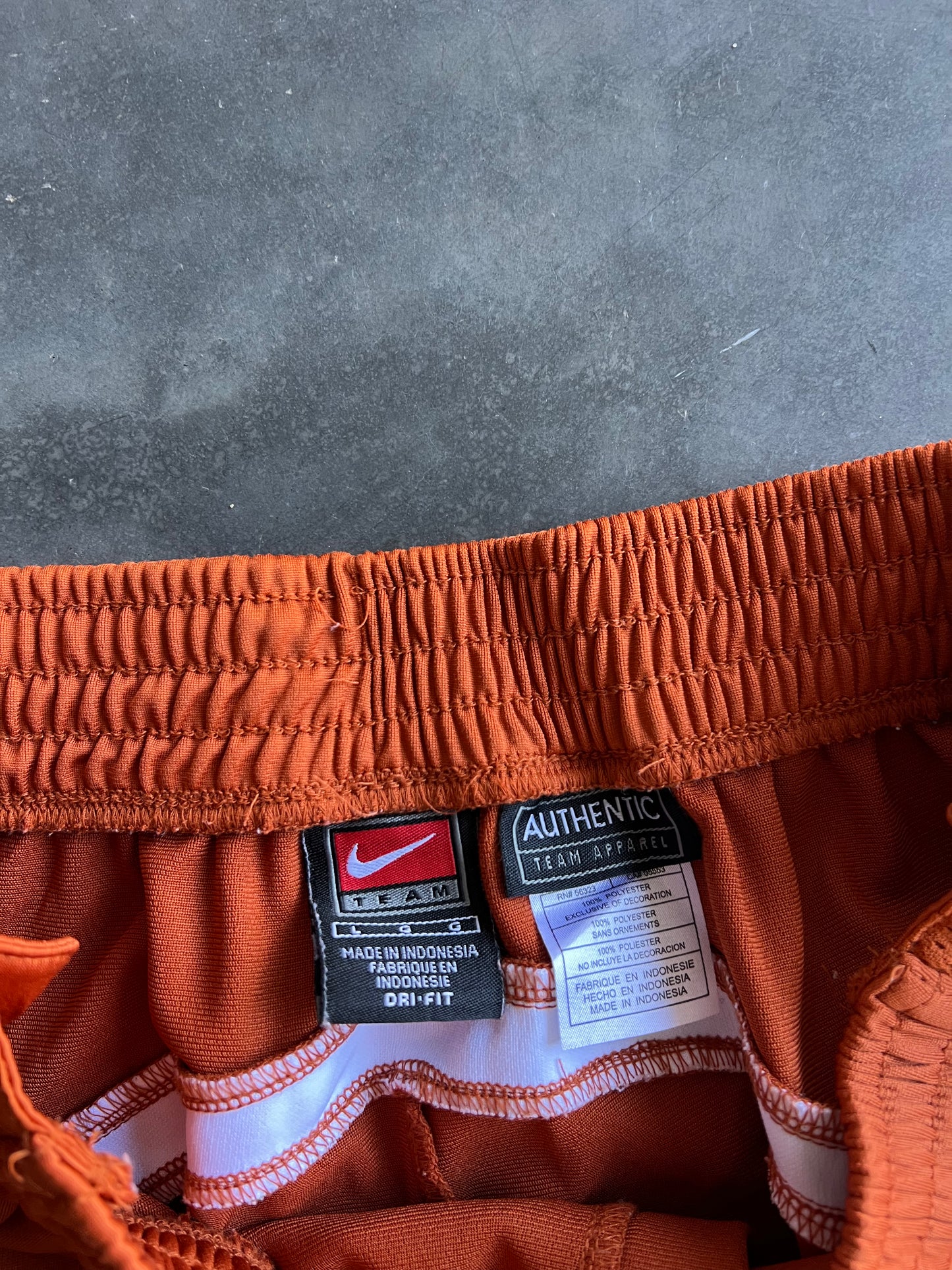 Vintage Orange Nike Texas Track Pants - L