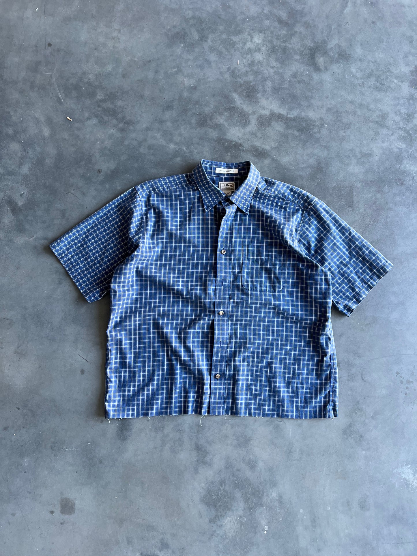 Vintage Blue L.L. Bean Button Up - L