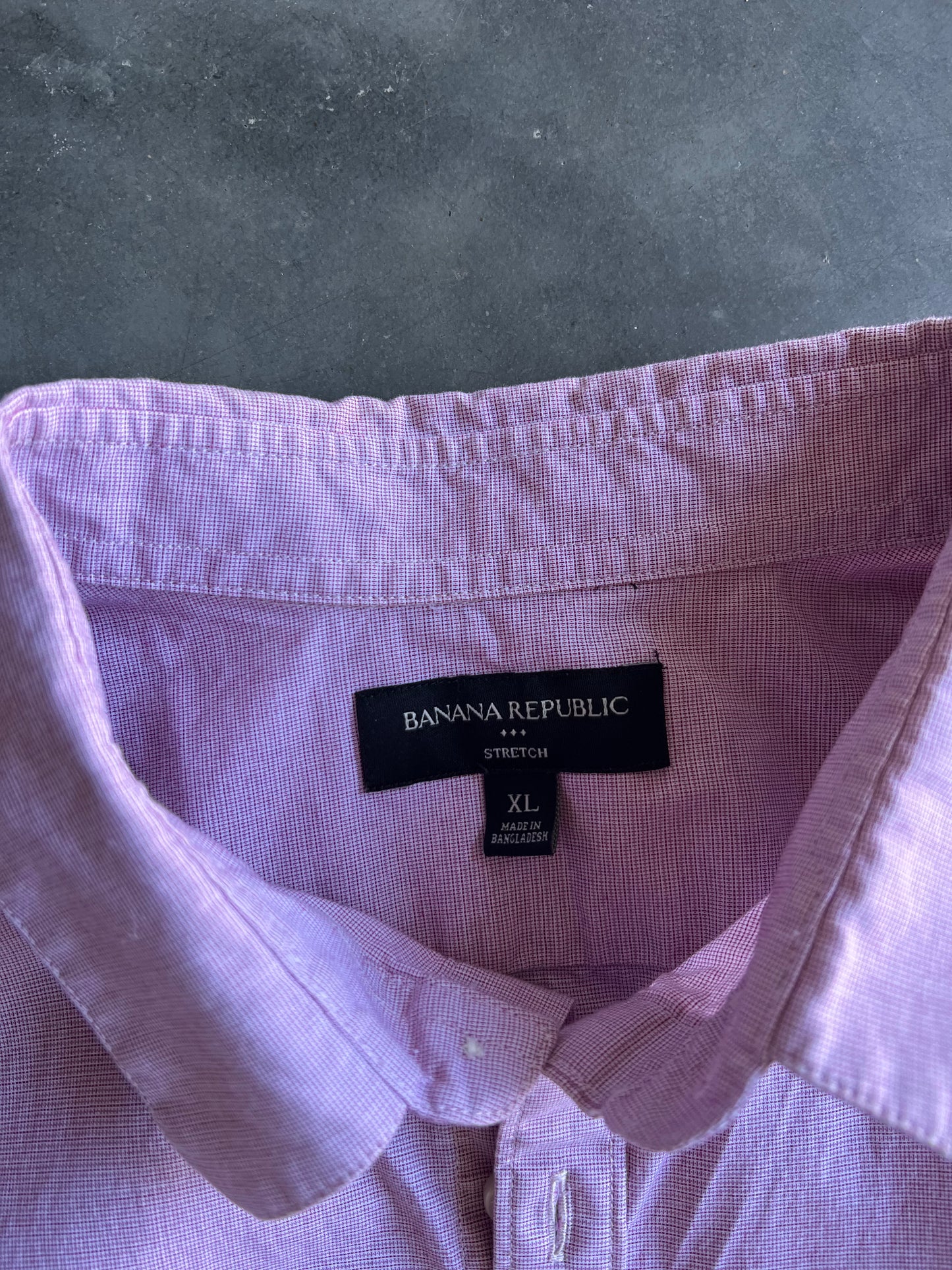 Vintage Salmon Pink Button Up Shirt - XL