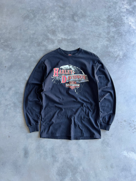 Vintage Black Harley Davidson Shirt - S