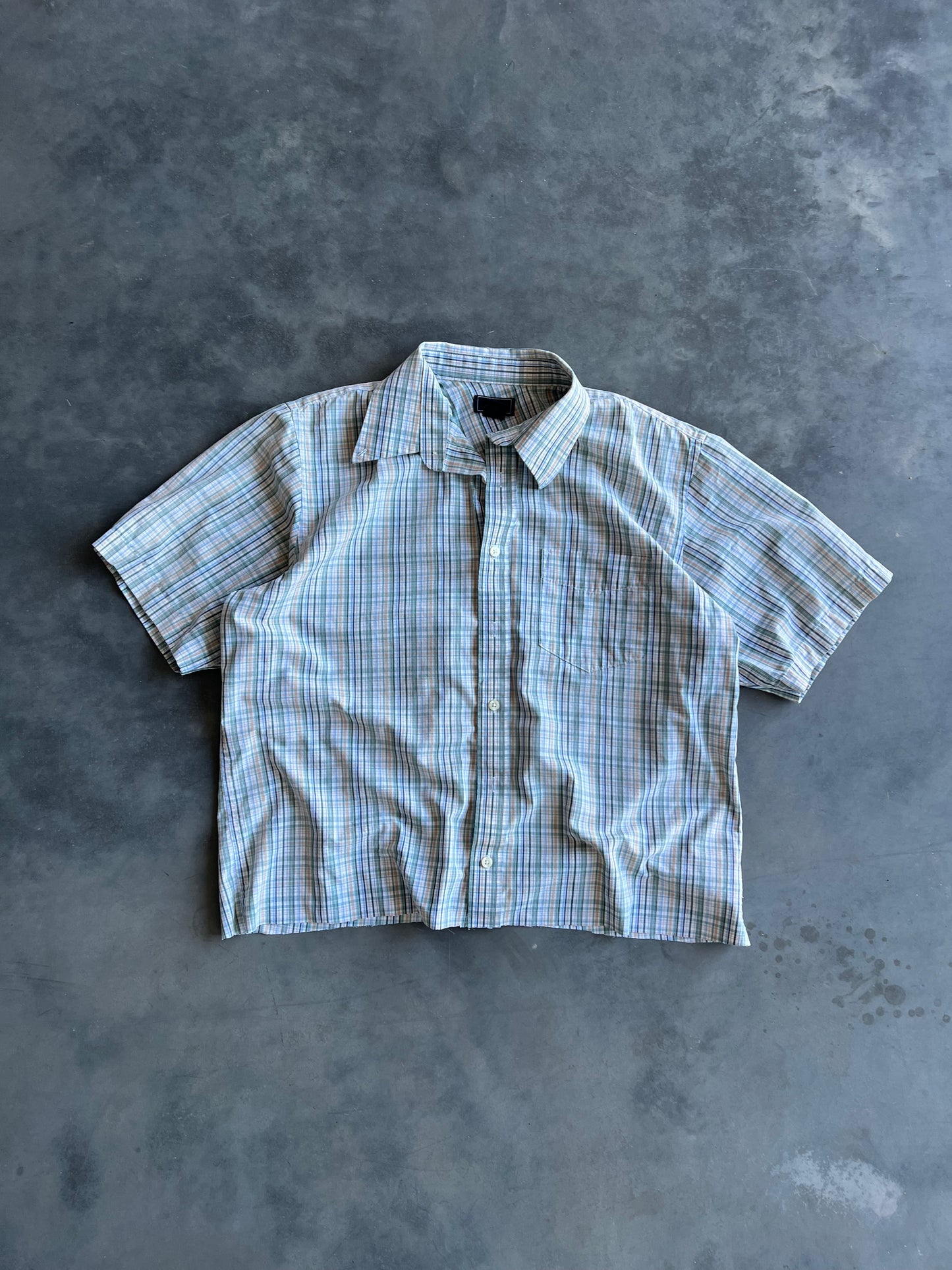 Vintage Green Dockers Button Up Shirt - L