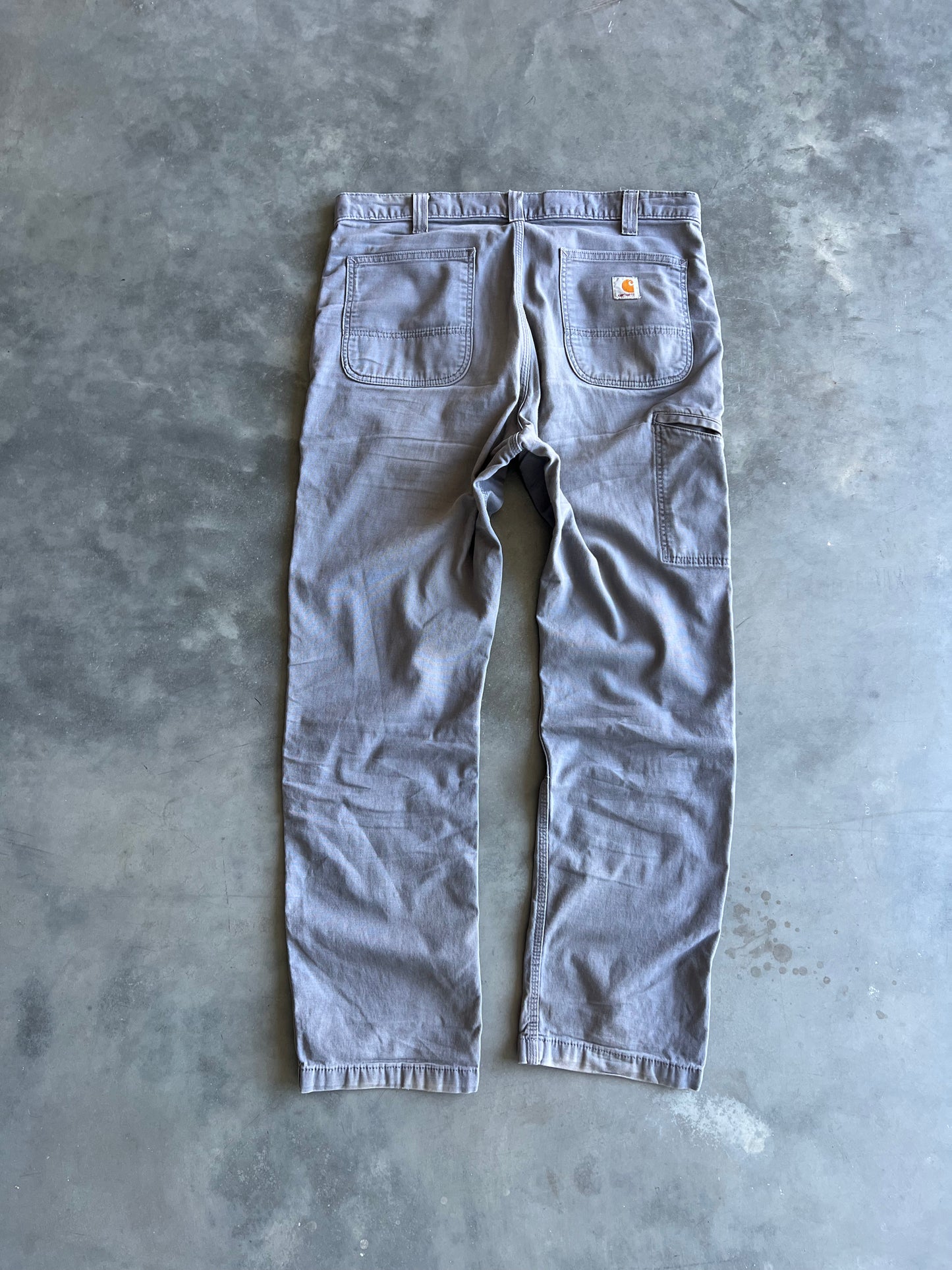 Vintage Faded Grey Carhartt Pants - 36x32