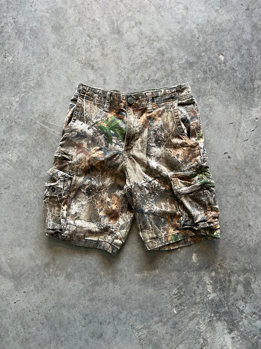 Vintage Real Tree Camo Shorts - 28