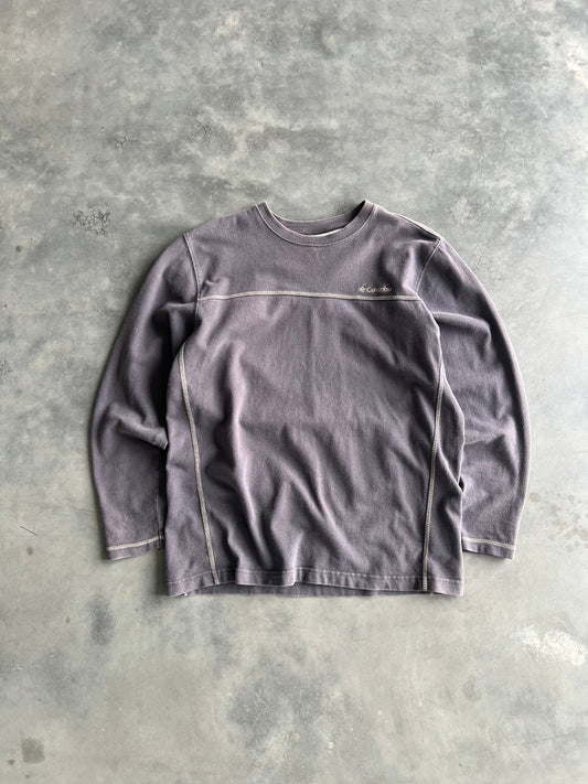 Vintage Grey Columbia Longsleeve Shirt - M