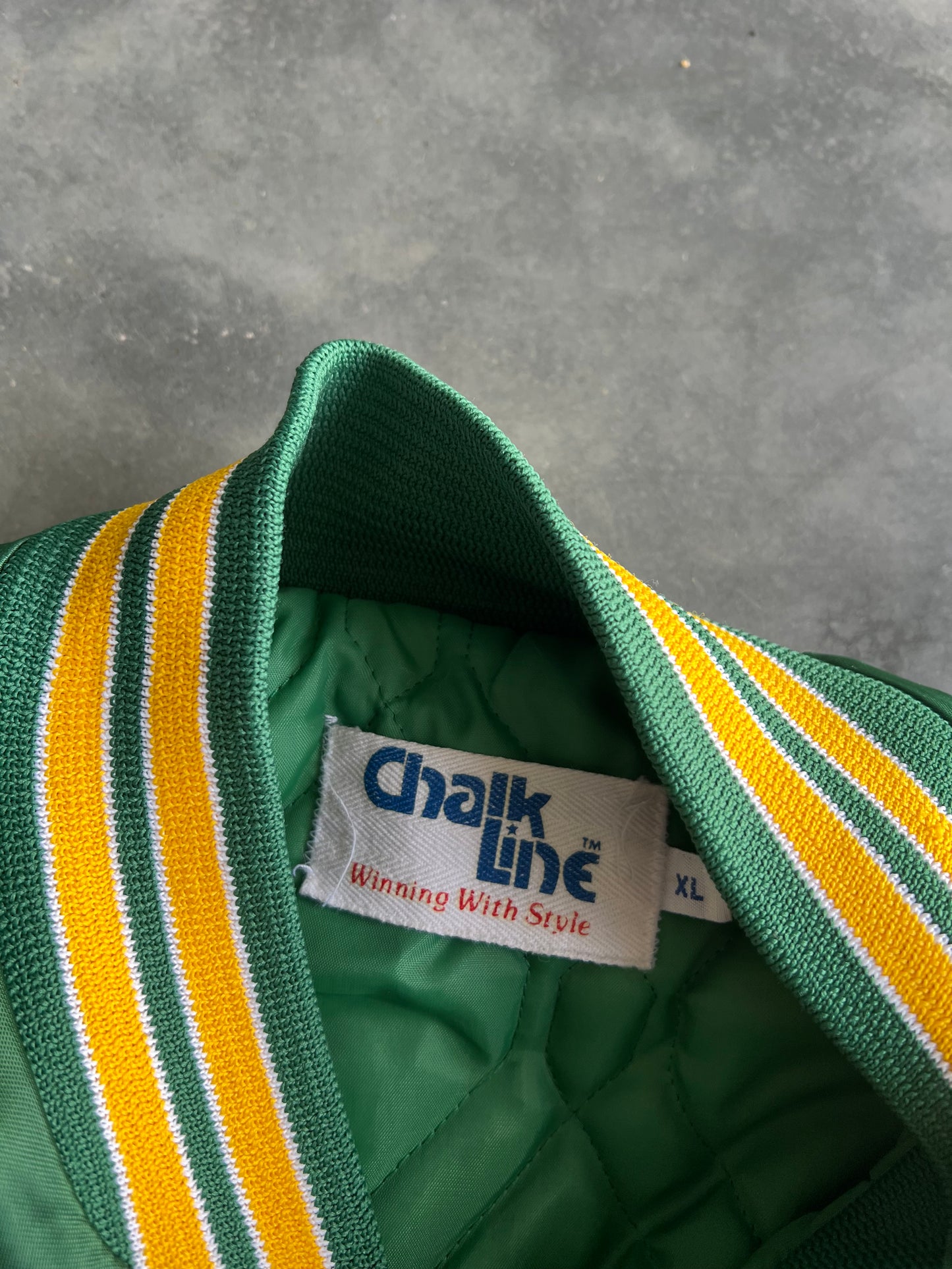 Vintage Green Bay Packers Bomber Jacket- XL