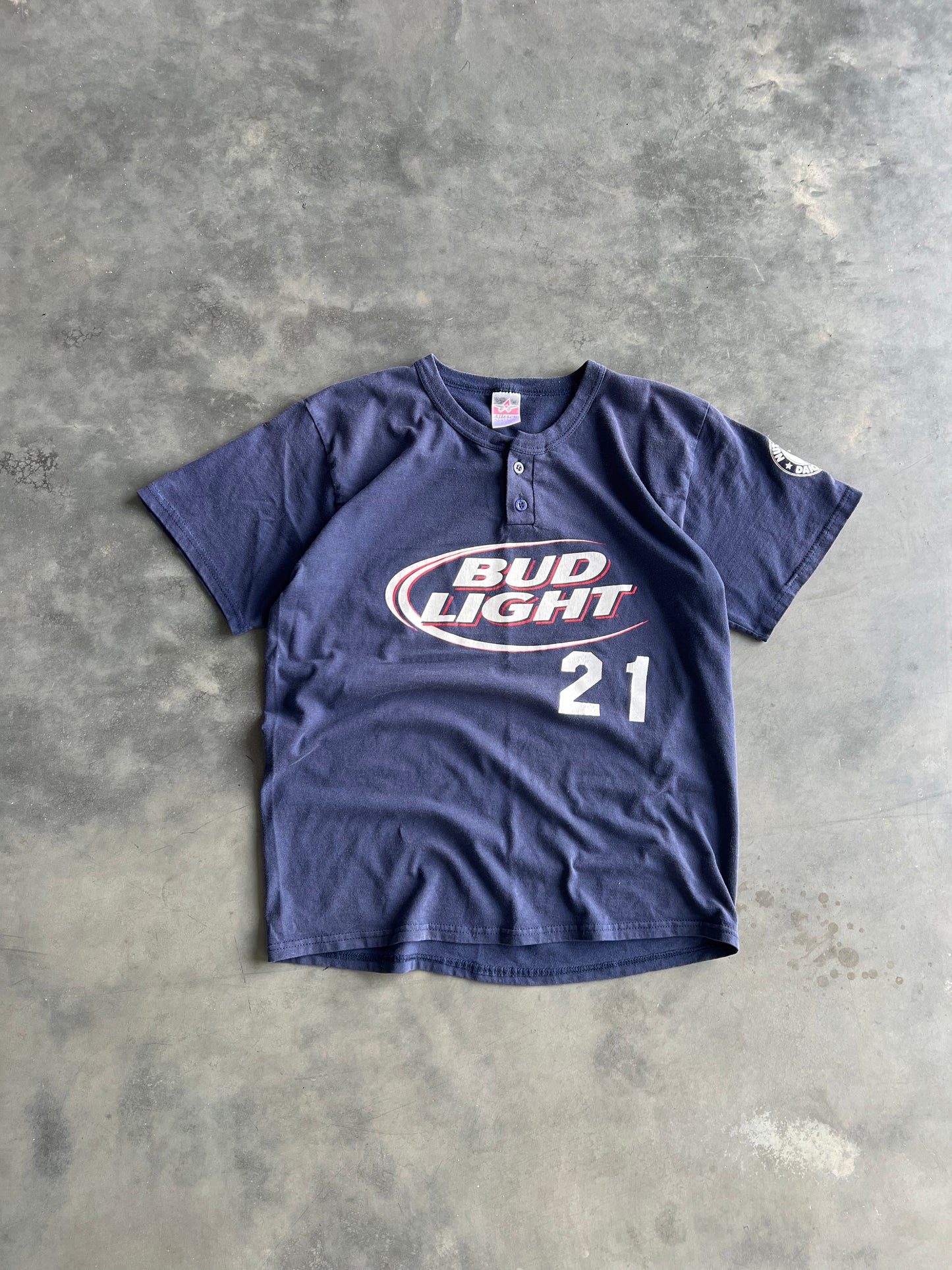 Vintage Navy Blue Bud Light Shirt - L