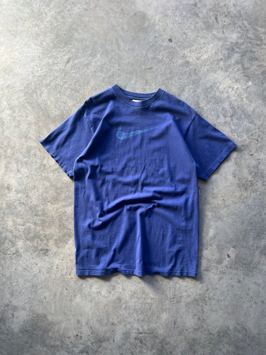 Vintage Baby Blue Nike Swoosh Shirt - M