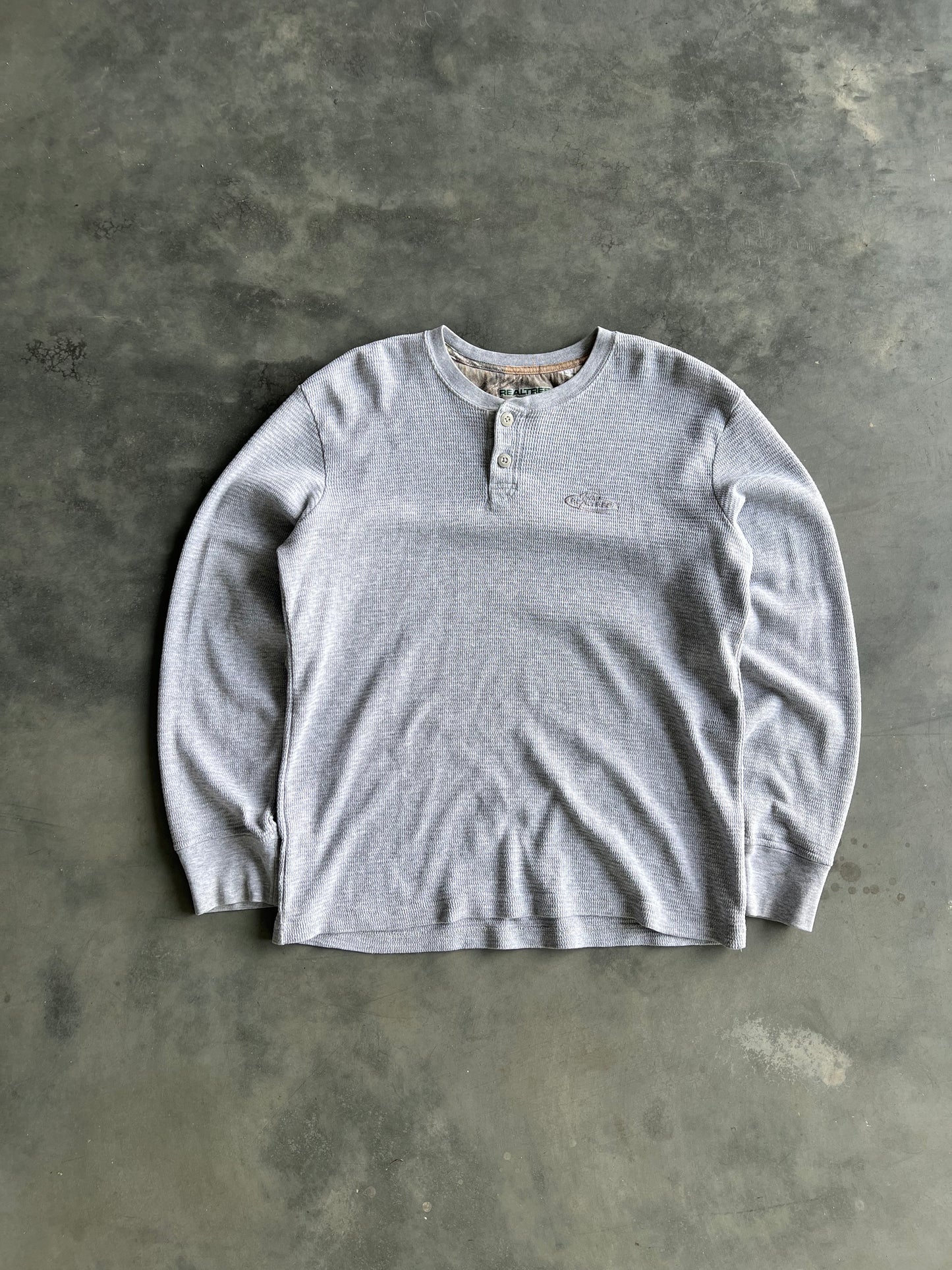 Vintage Grey RealTree Thermal Shirt - L