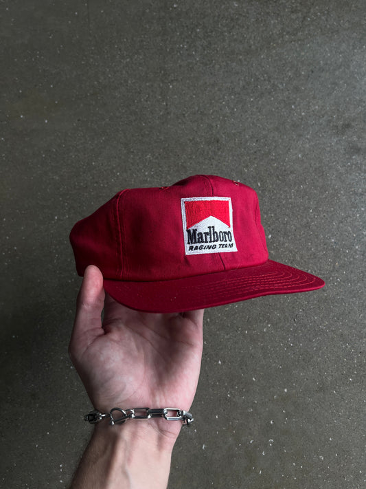 Vintage Red Marlboro Logo Hat