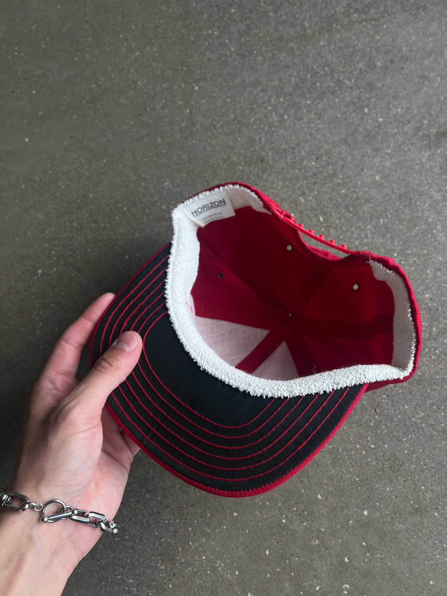 Vintage Red Marlboro Logo Hat