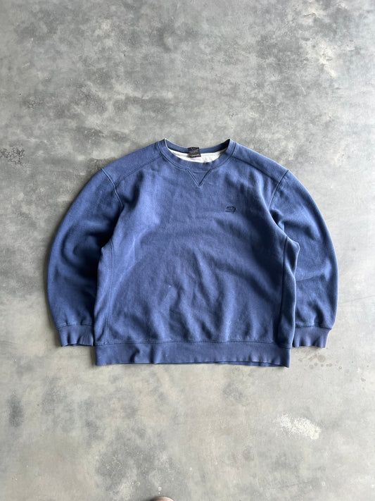 Vintage Blue Starter Logo Crew - L