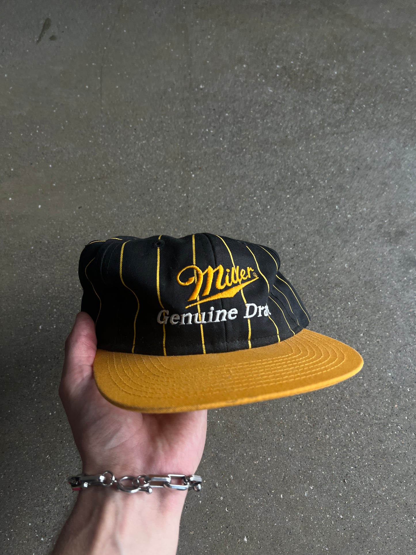 Vintage Black Miller Light Hat