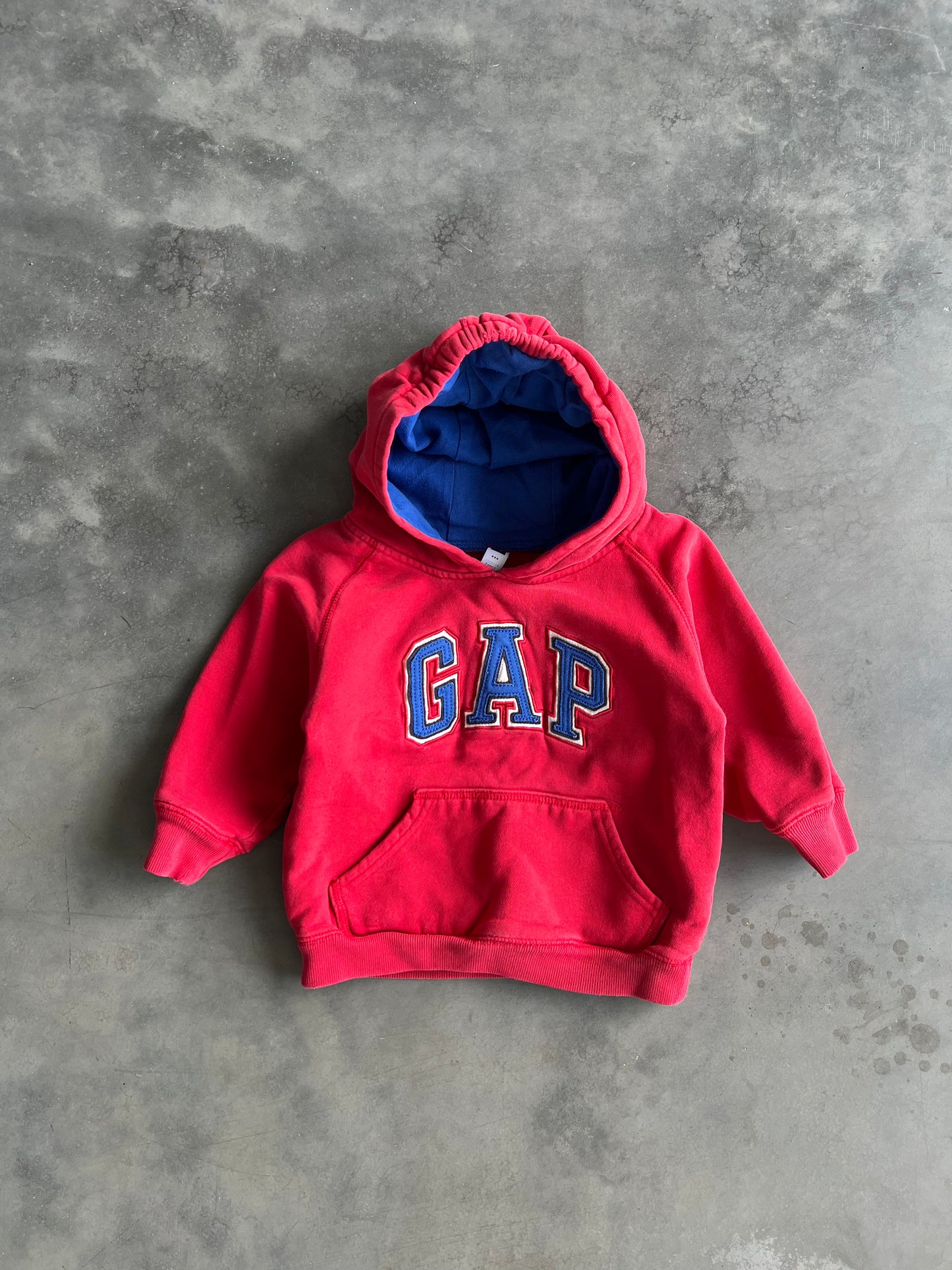 Vintage Grey Gap Spellout Hoodie - Y3