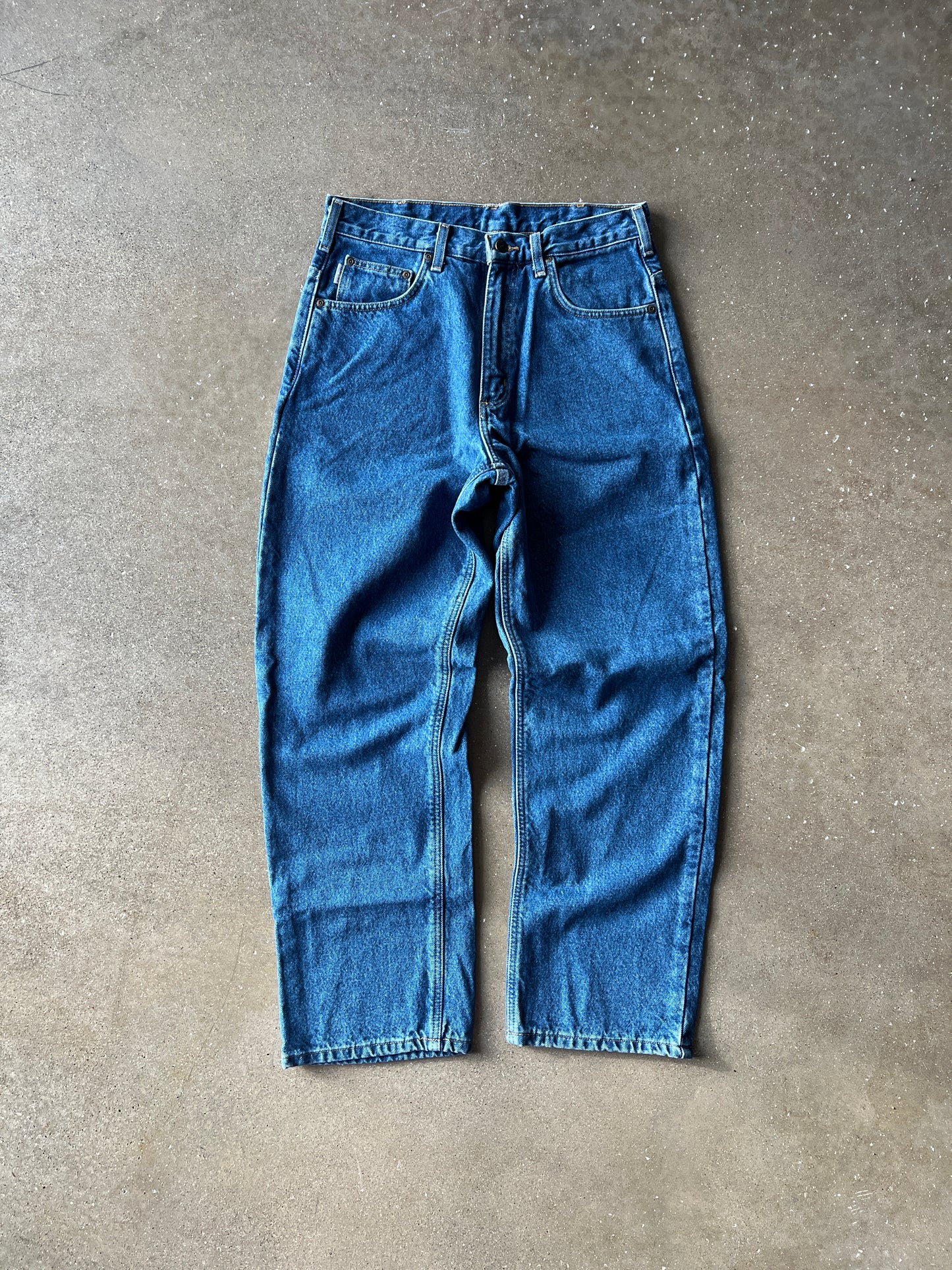 Vintage Dark Denim Carhartt Carpenter Pants - 32