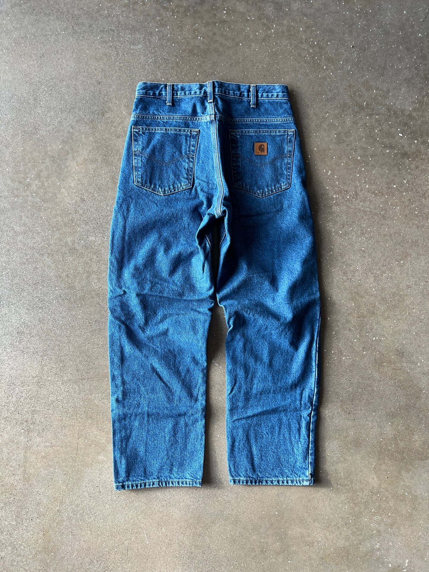 Vintage Dark Denim Carhartt Carpenter Pants - 32